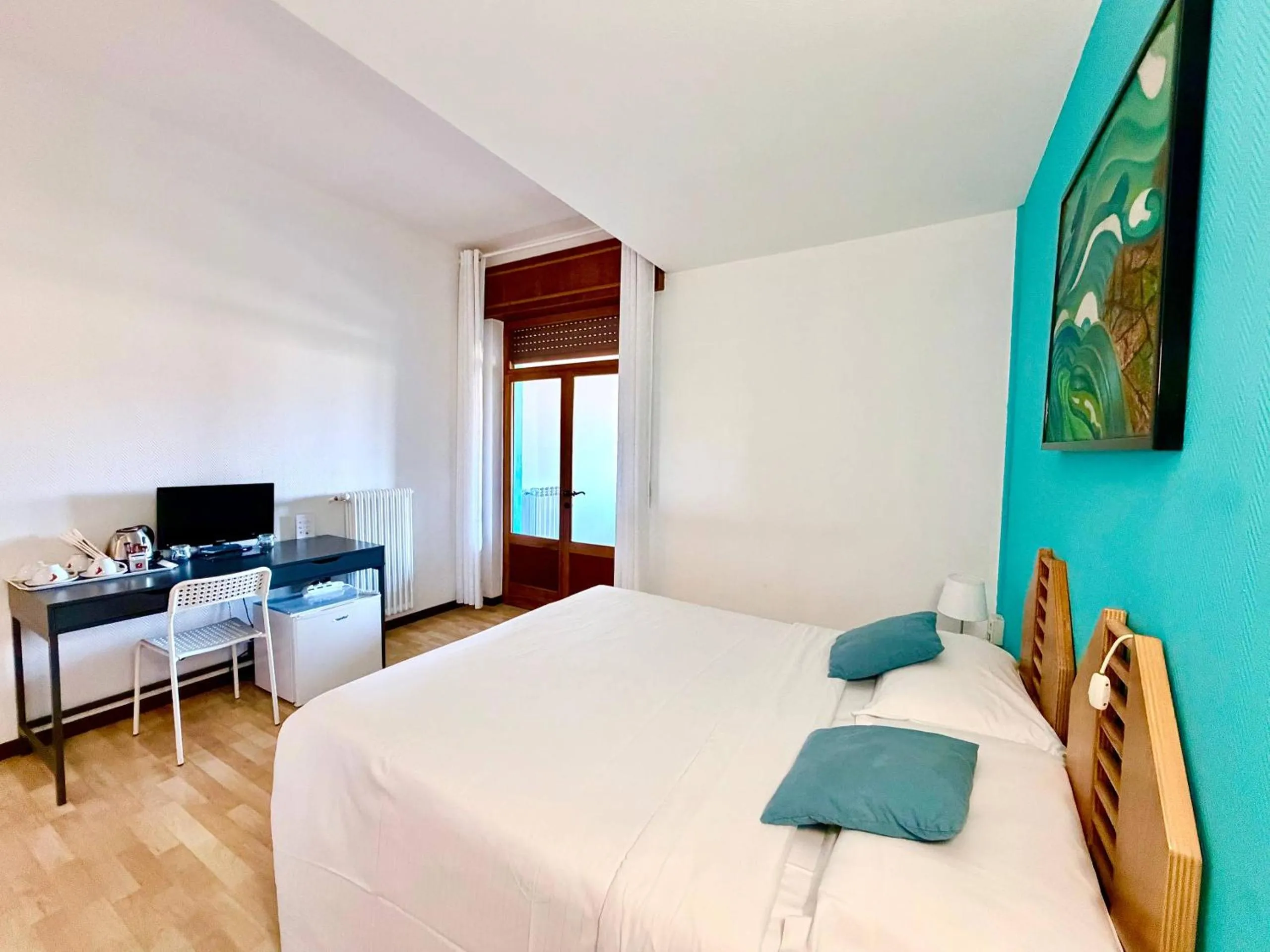 Bedroom, Bed in Hotel New Genziana