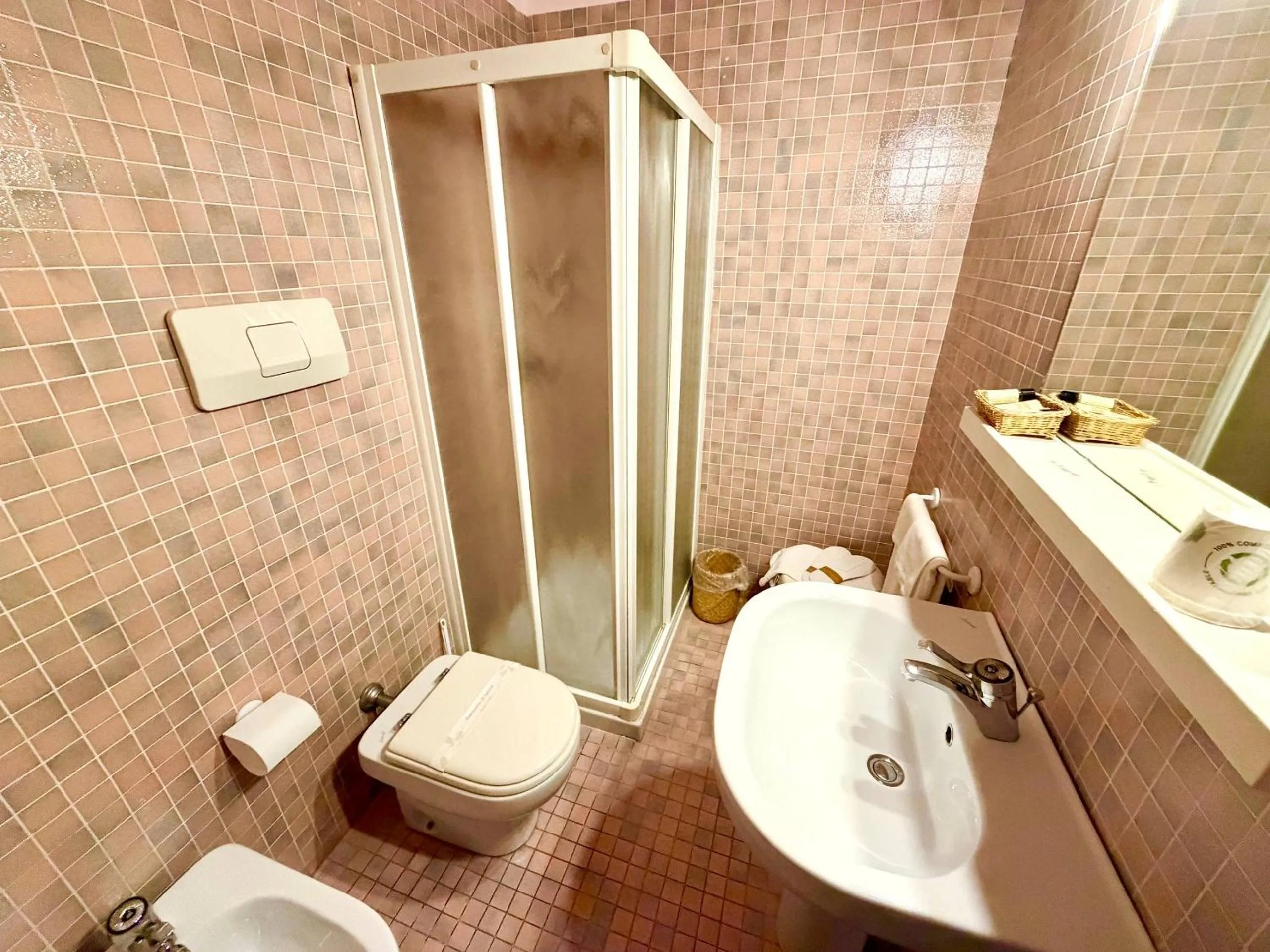 Shower in Hotel New Genziana