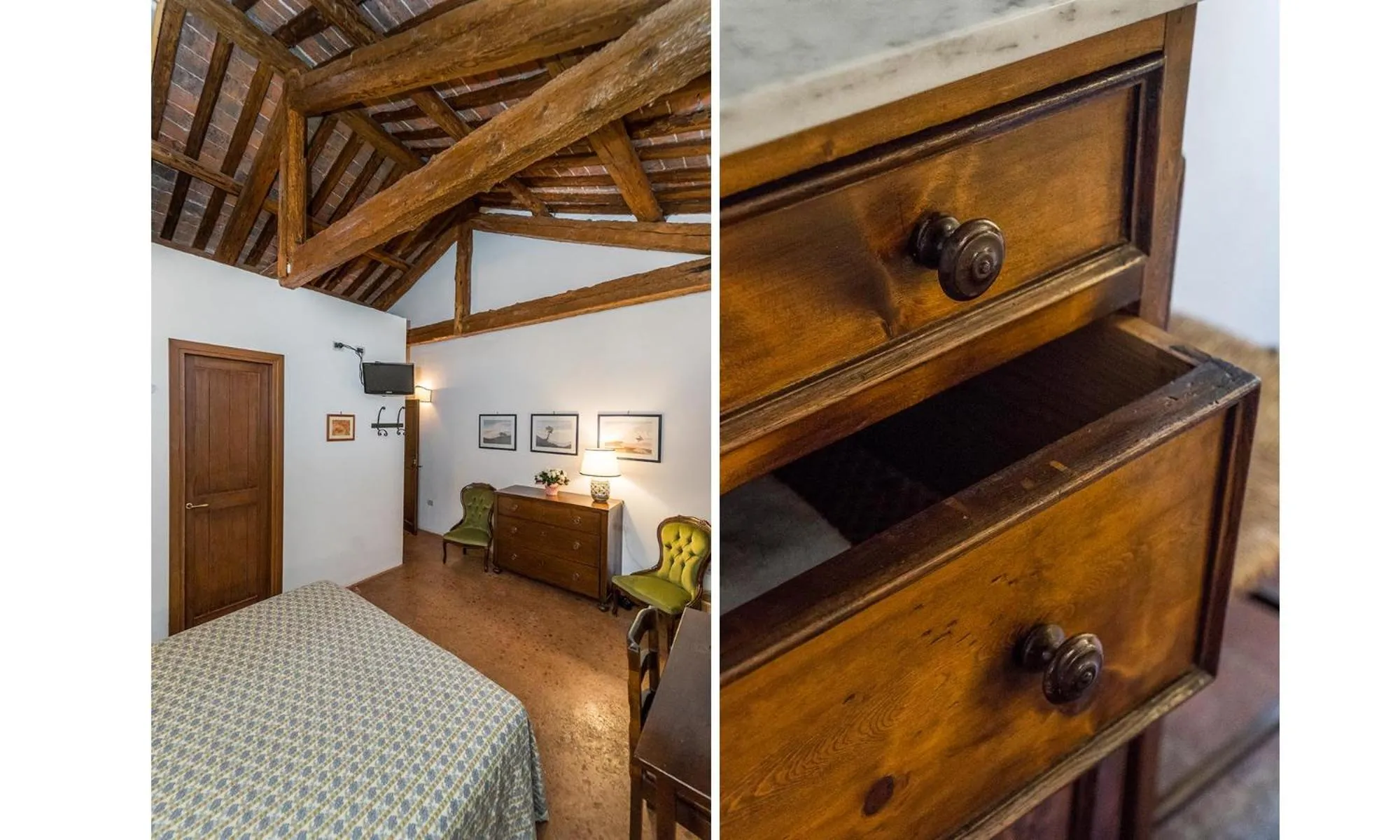 Decorative detail, Bed in Agriturismo Tenuta Castel Venezze