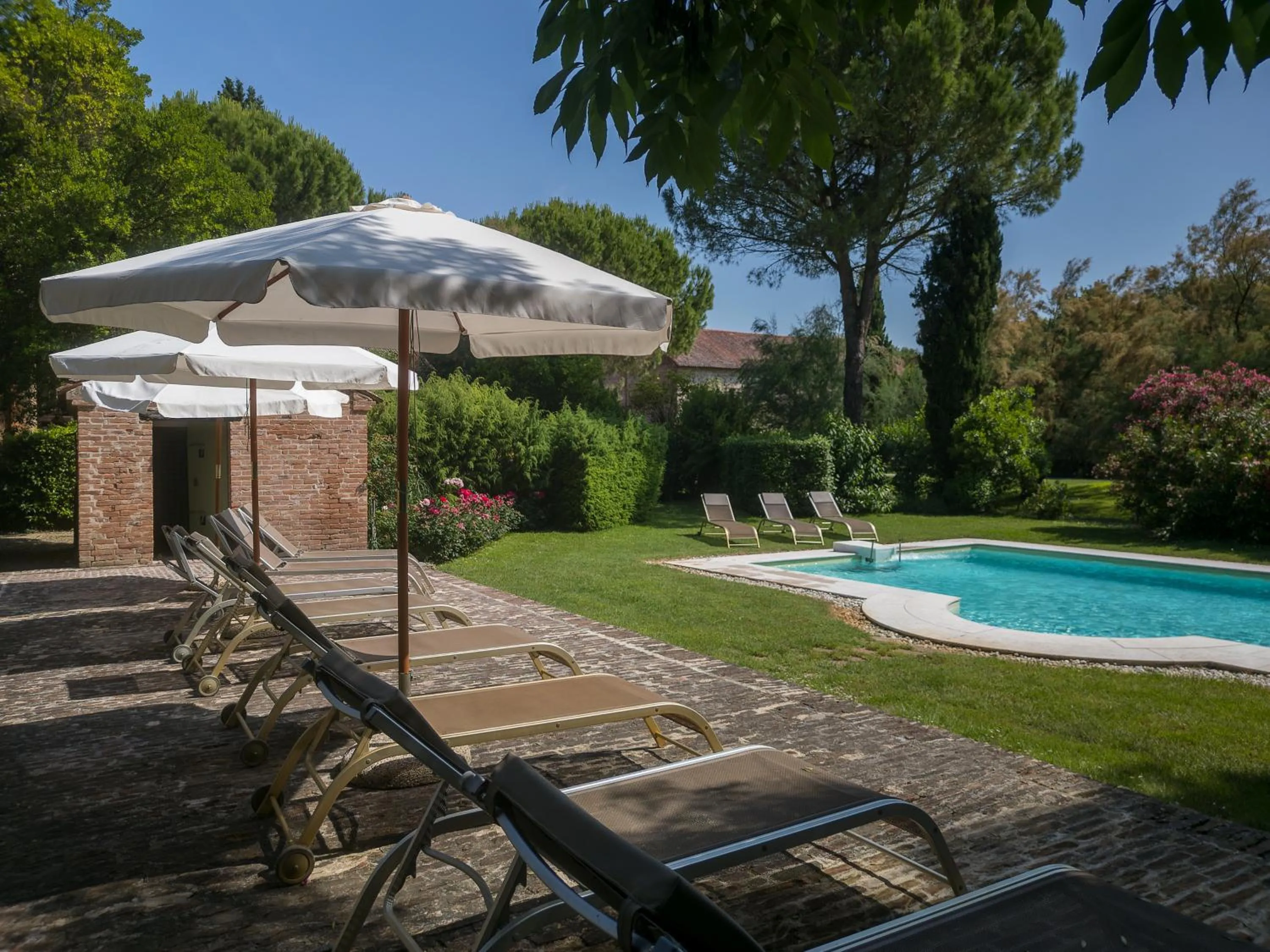 Garden view in Agriturismo Tenuta Castel Venezze