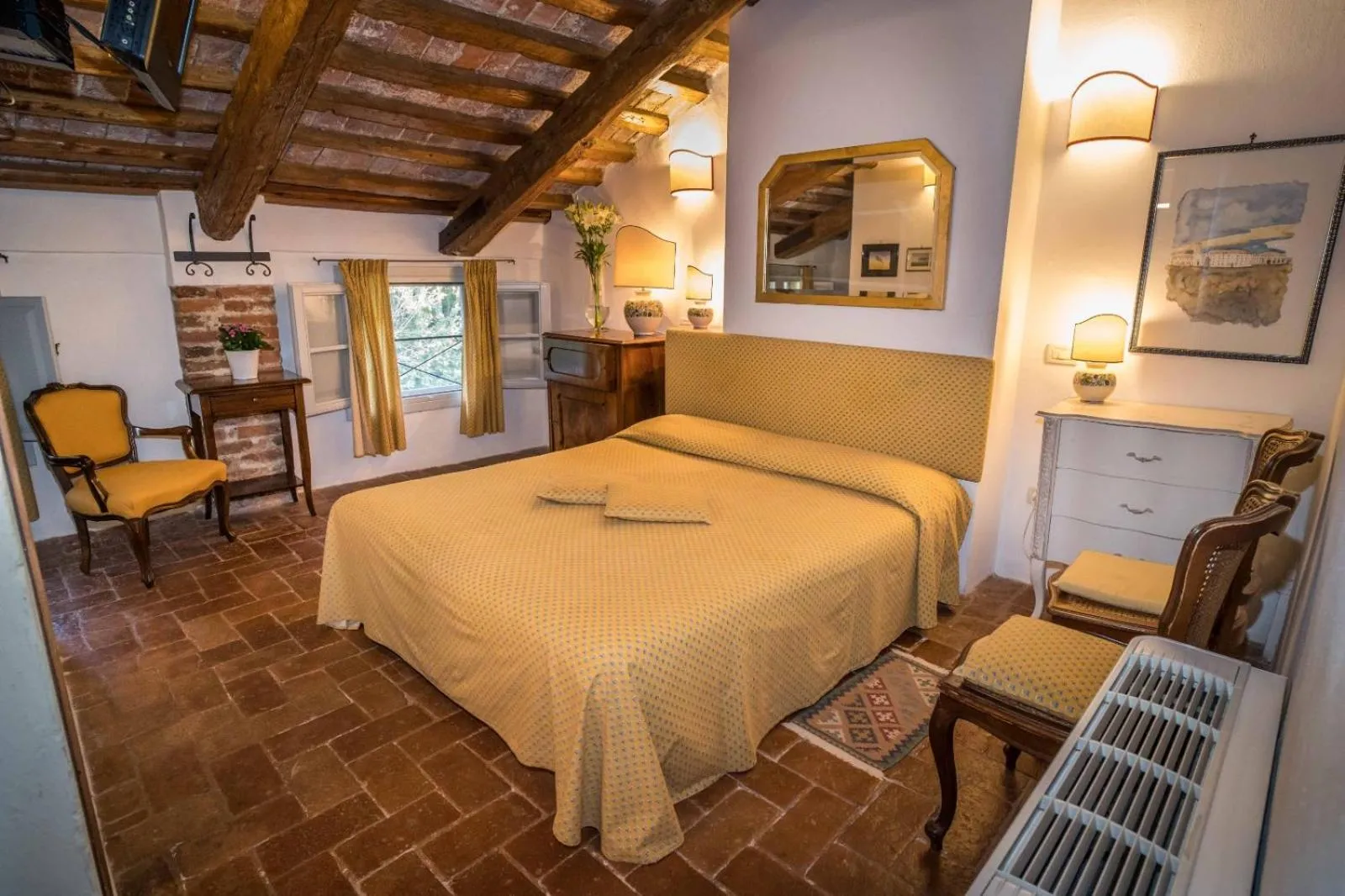 Bedroom in Agriturismo Tenuta Castel Venezze