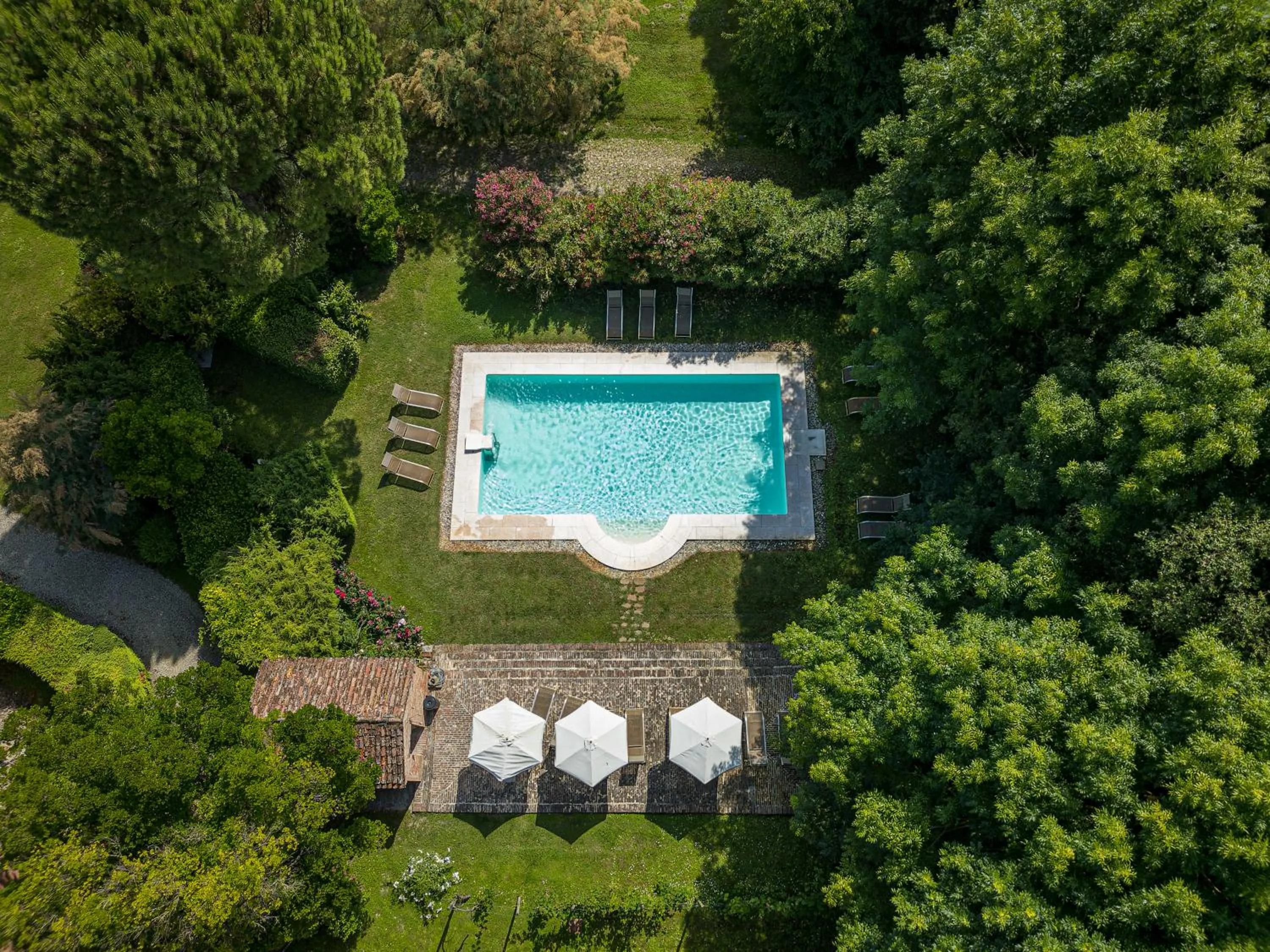Bird's eye view in Agriturismo Tenuta Castel Venezze