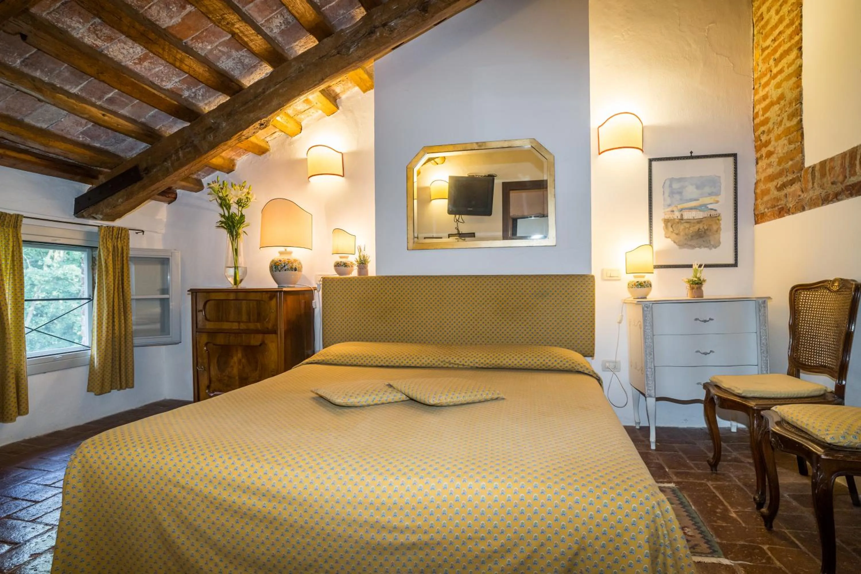Bedroom, Bed in Agriturismo Tenuta Castel Venezze