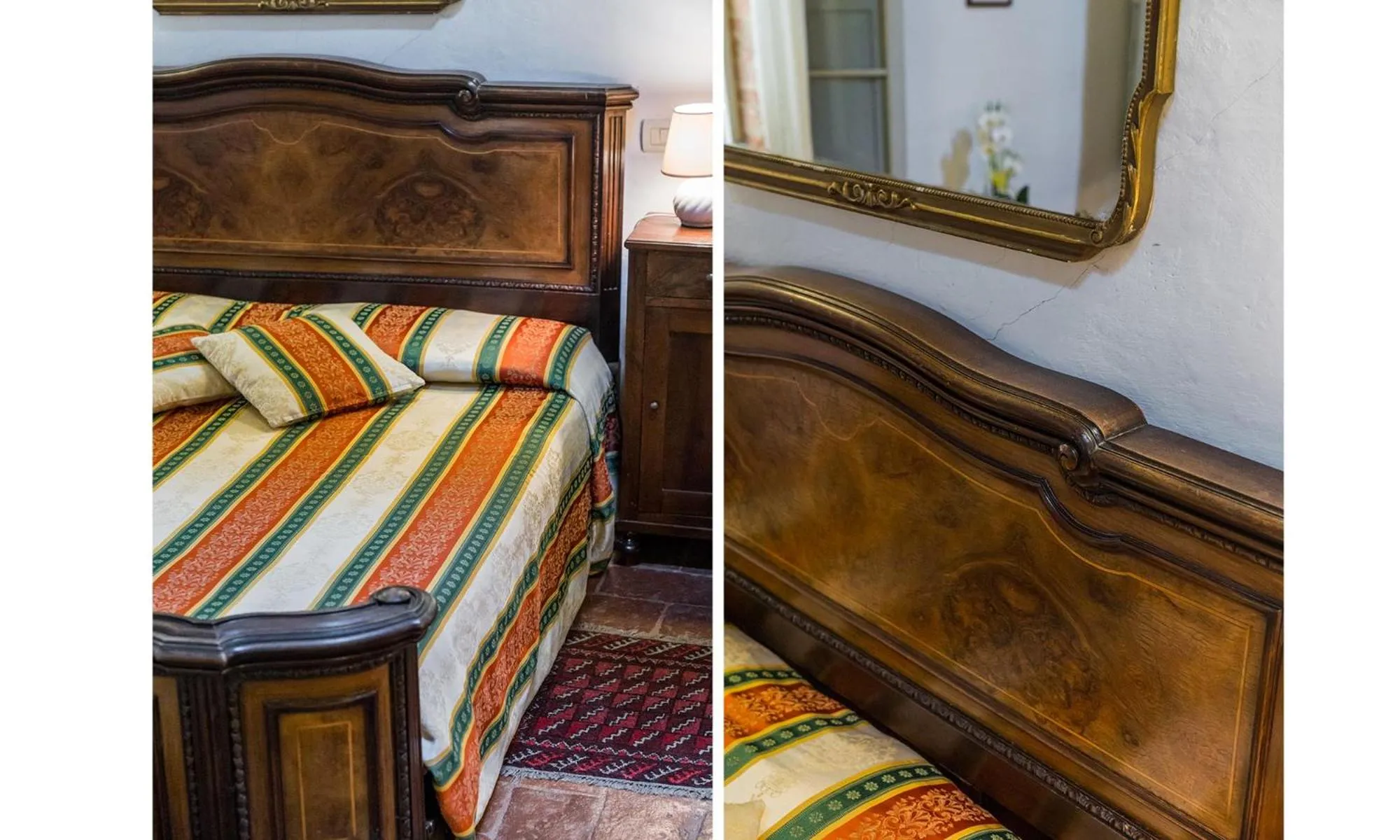 Decorative detail, Bed in Agriturismo Tenuta Castel Venezze