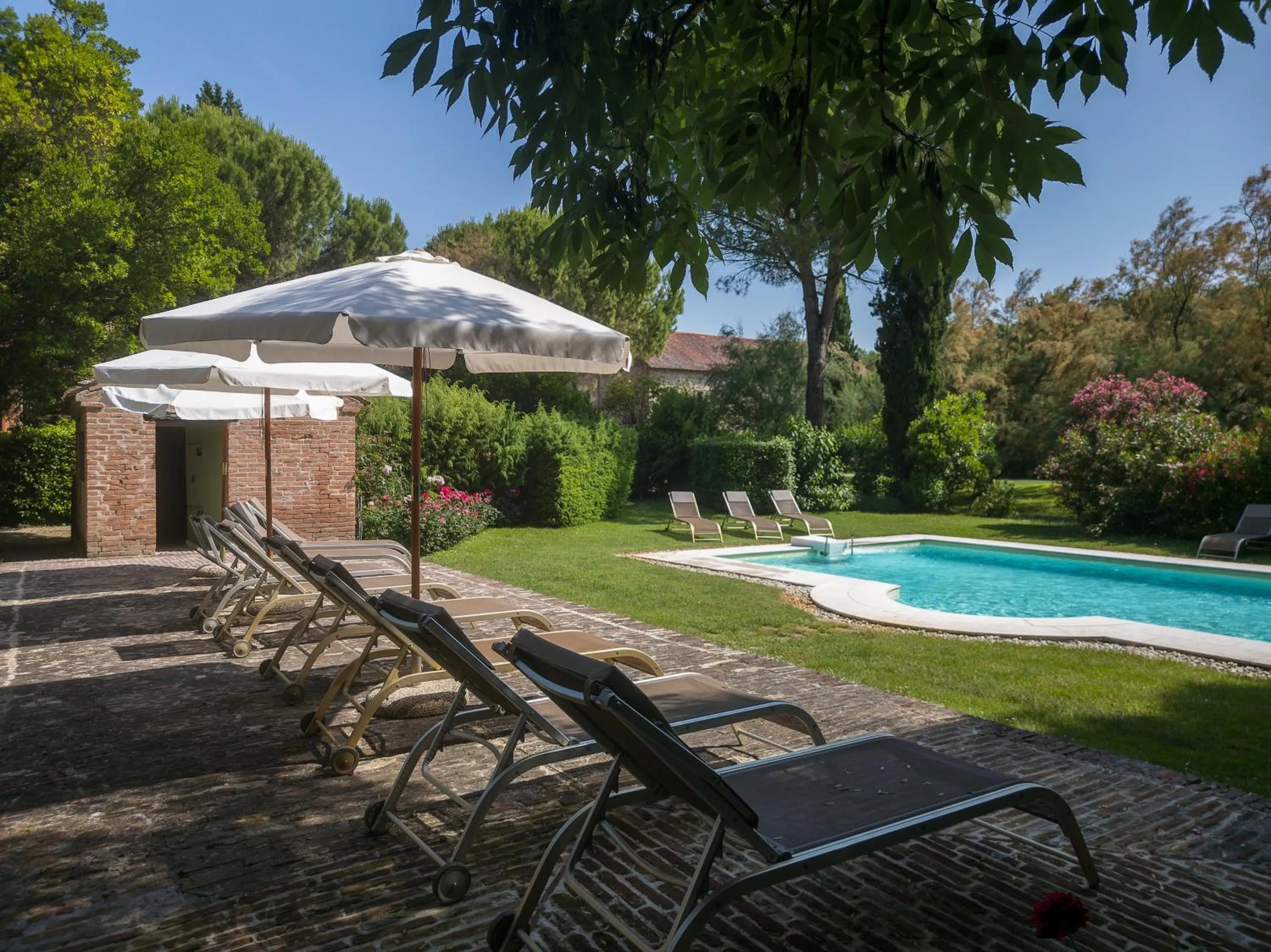 Pool view in Agriturismo Tenuta Castel Venezze