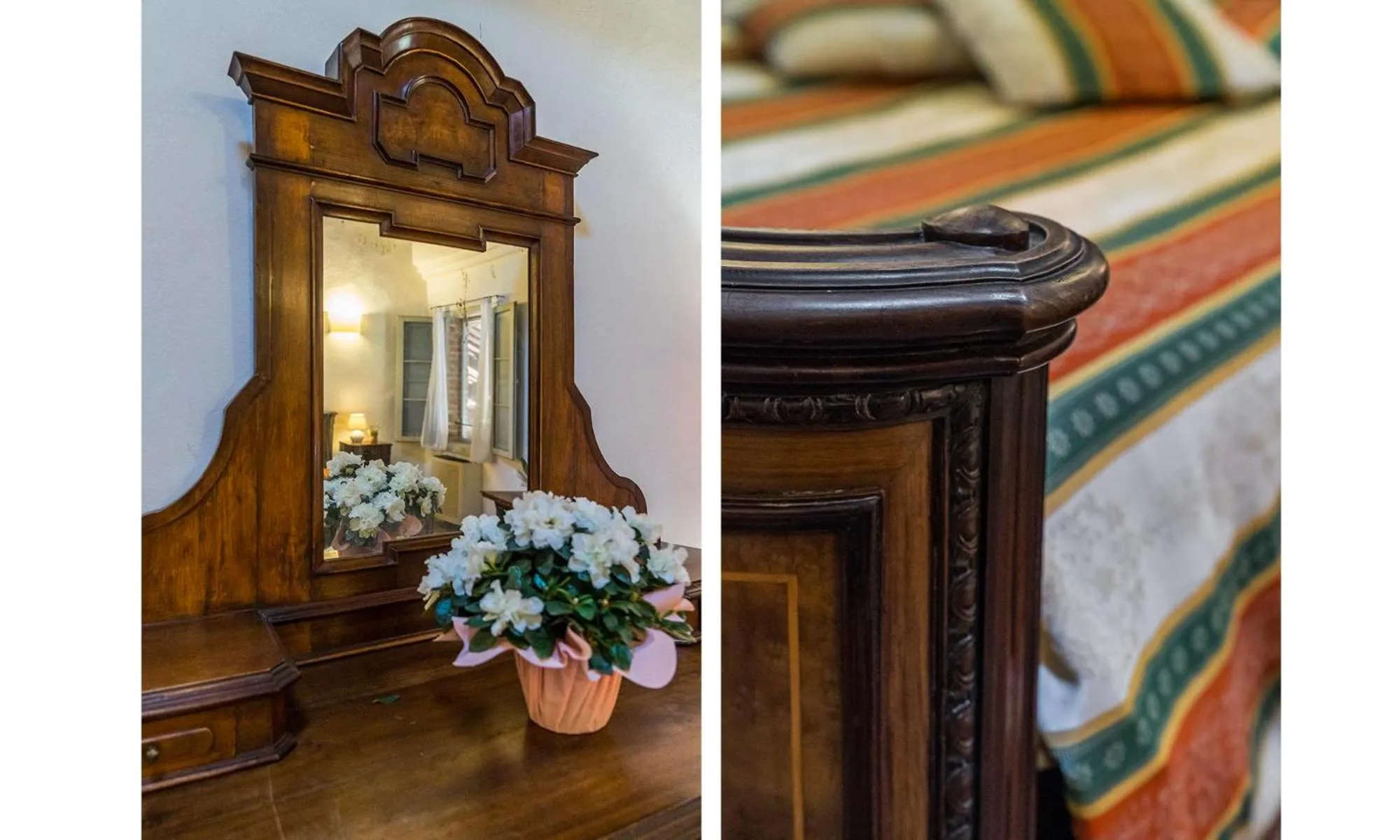 Decorative detail, Bed in Agriturismo Tenuta Castel Venezze
