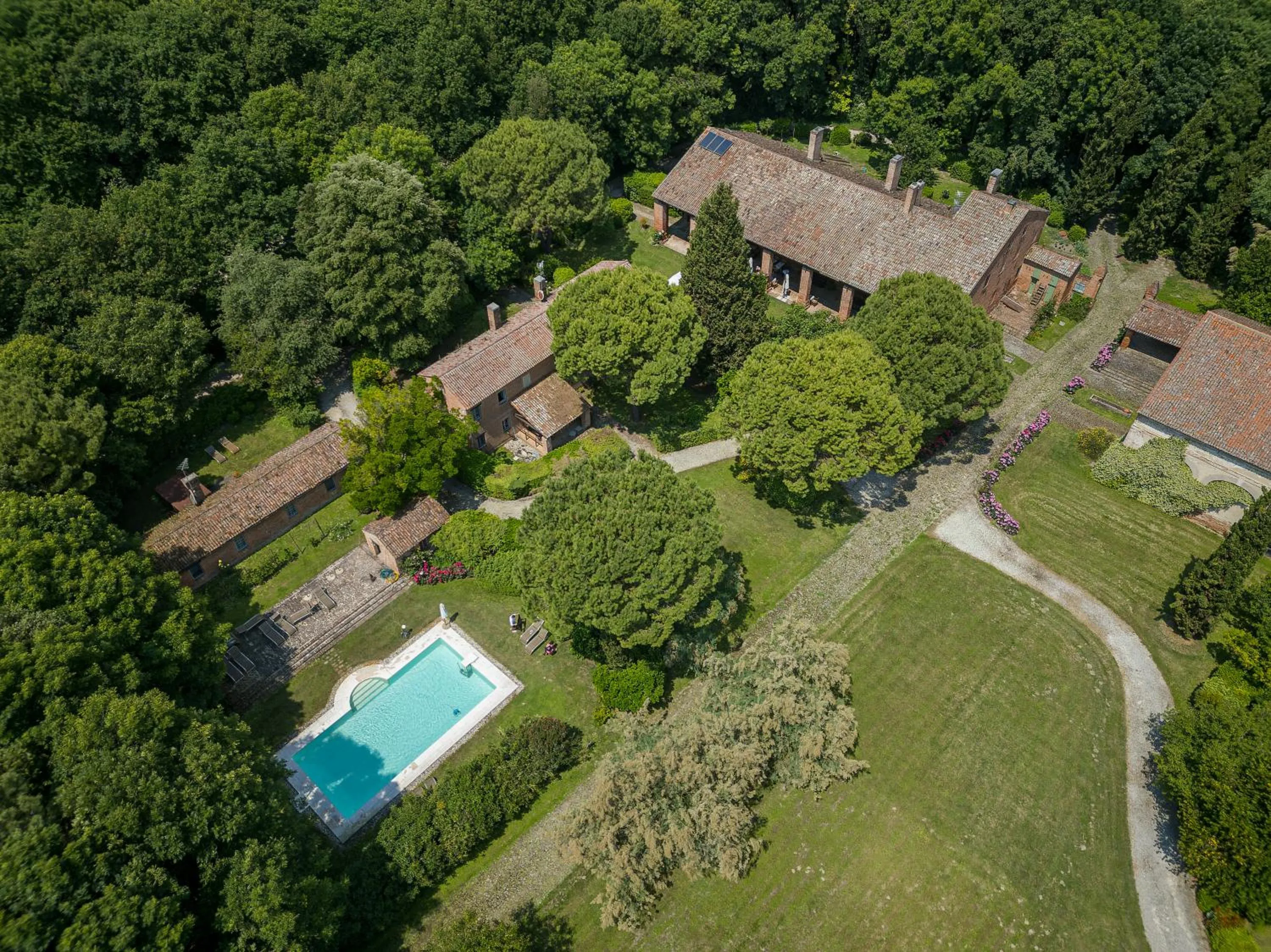 Bird's eye view in Agriturismo Tenuta Castel Venezze