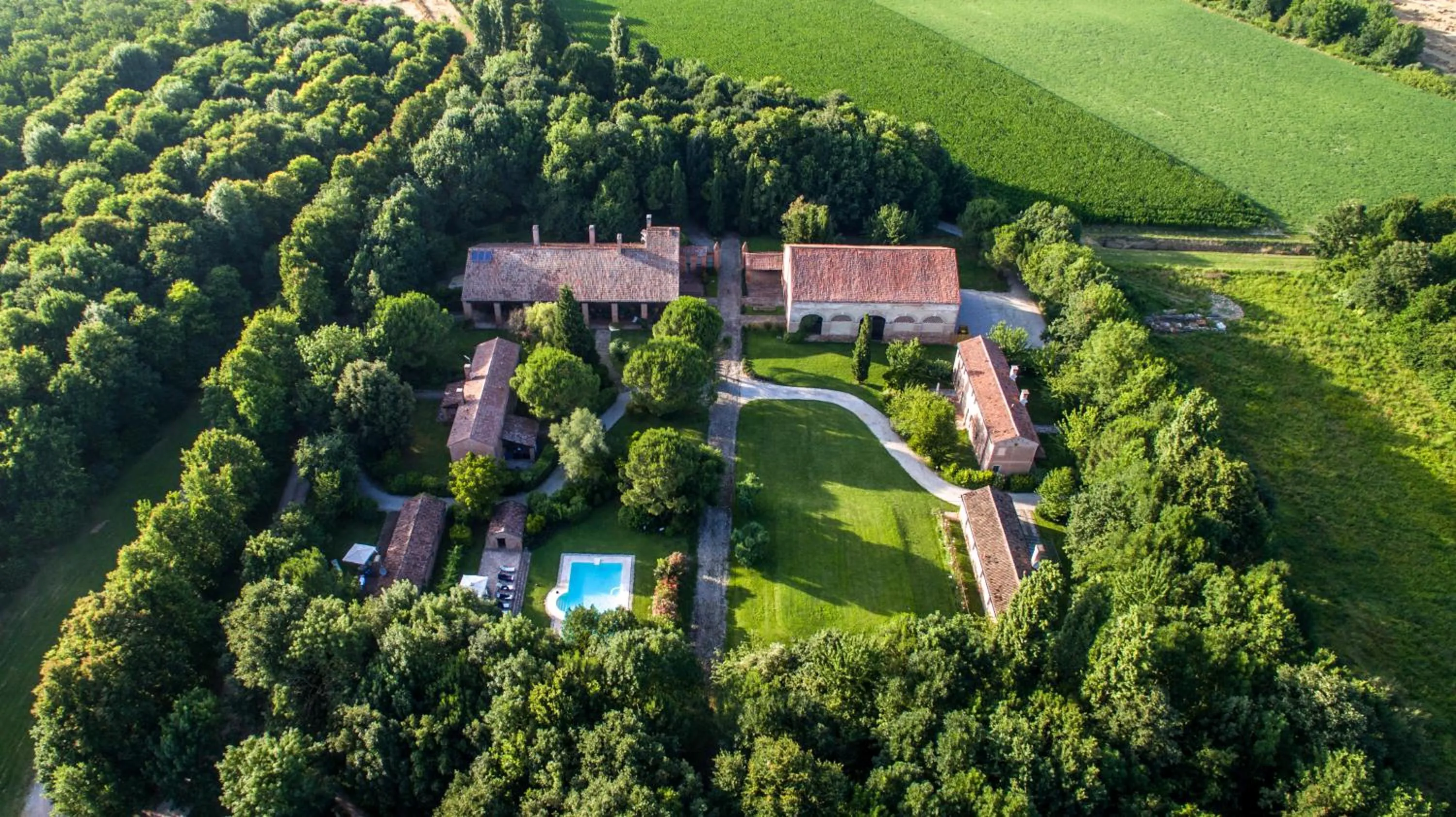 Bird's eye view in Agriturismo Tenuta Castel Venezze