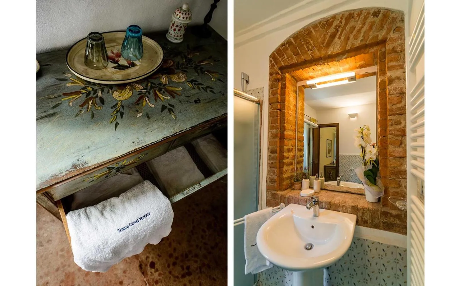 Bathroom in Agriturismo Tenuta Castel Venezze