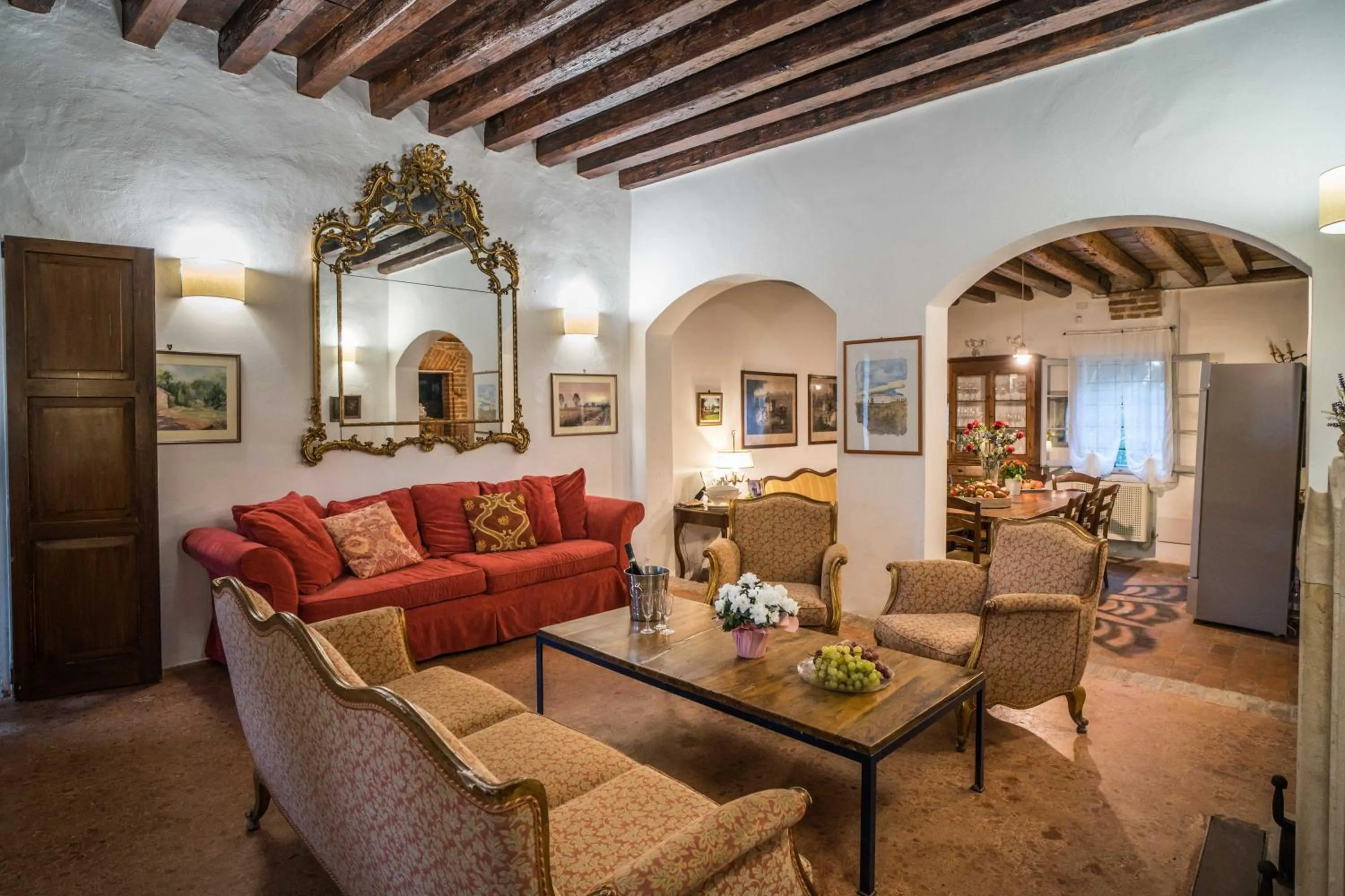 Living room in Agriturismo Tenuta Castel Venezze