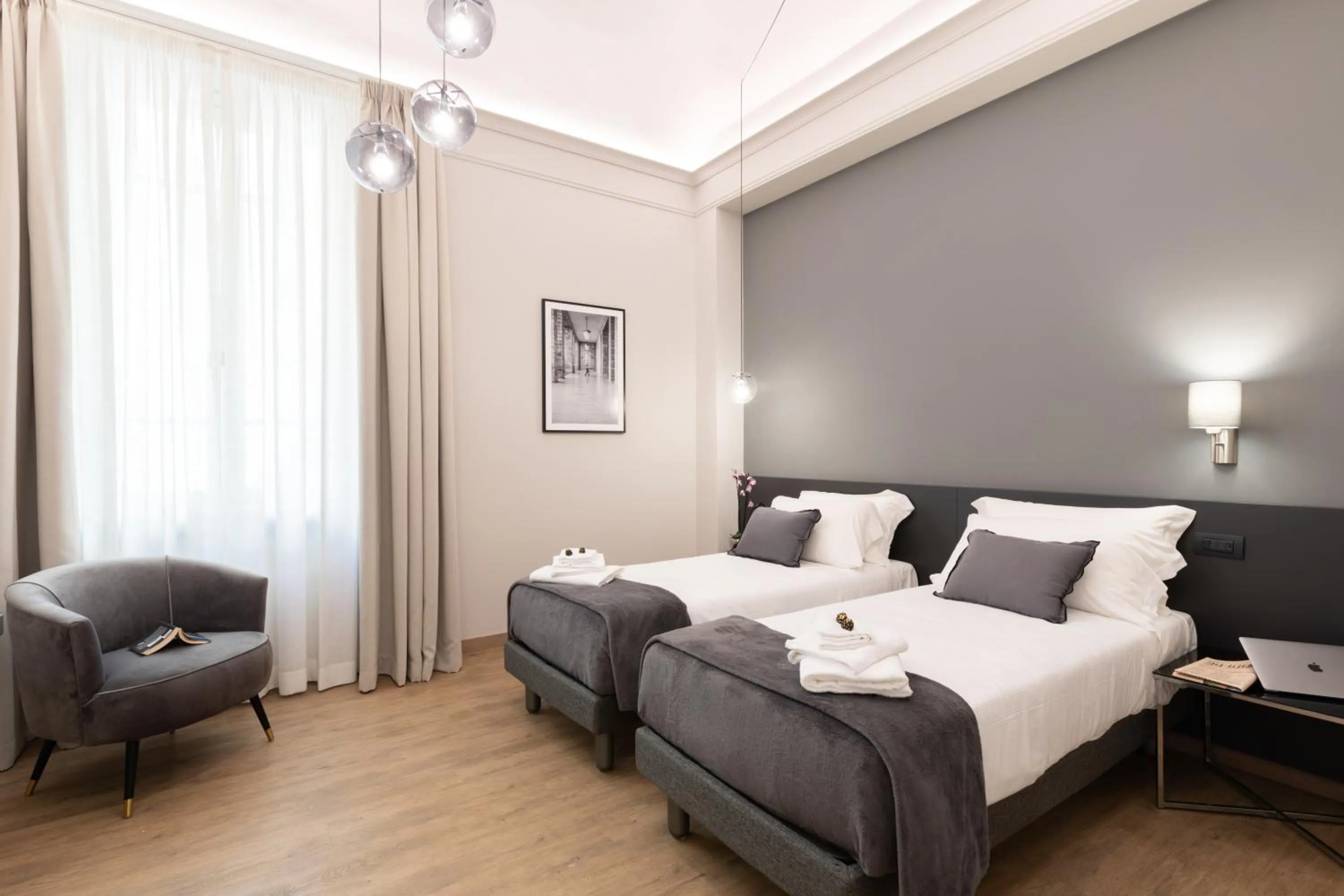 Bed in Foresteria di Piazza Cavour - Luxury Suites & Guest House