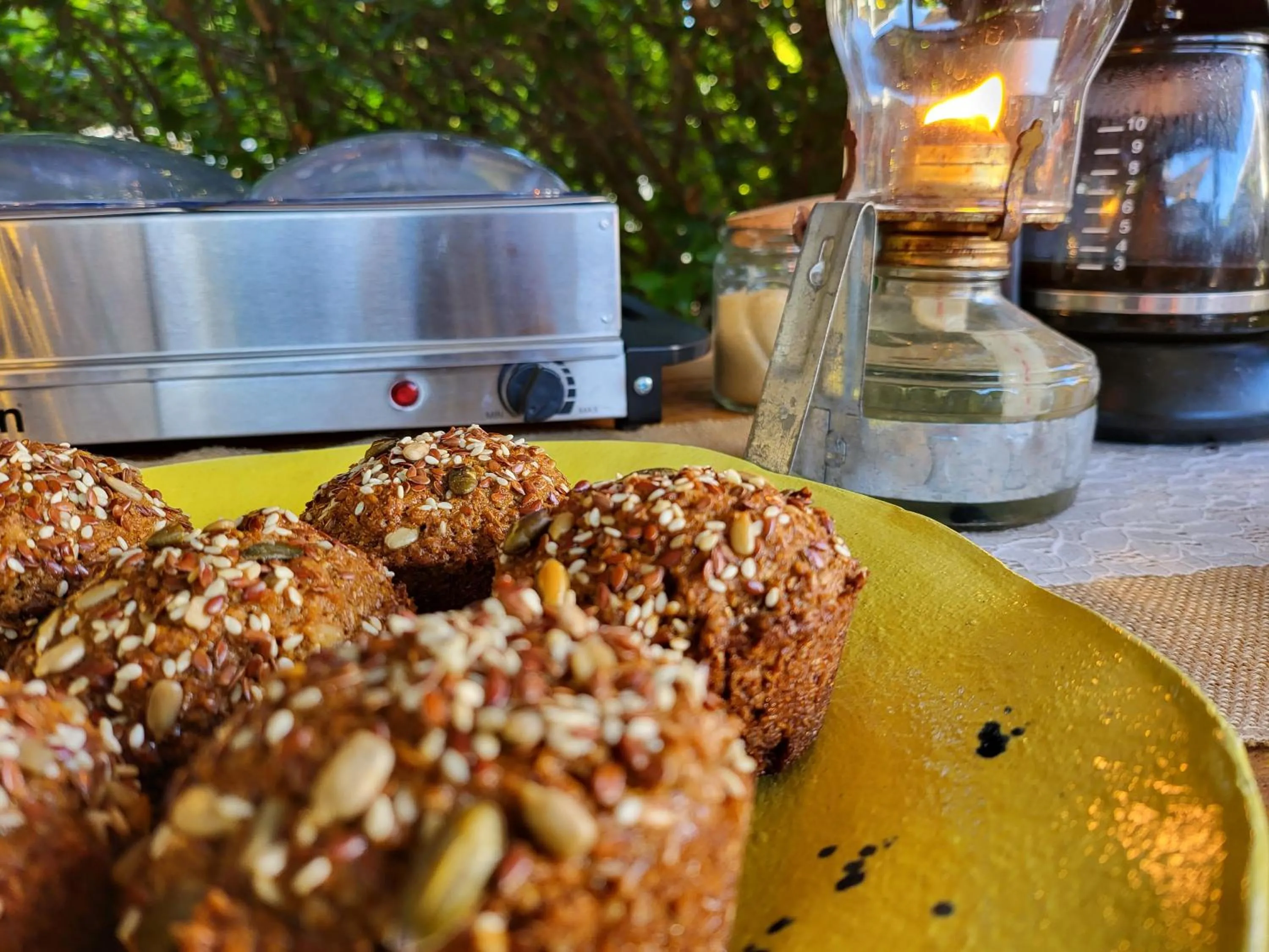 Breakfast in Rosenhof Cabins