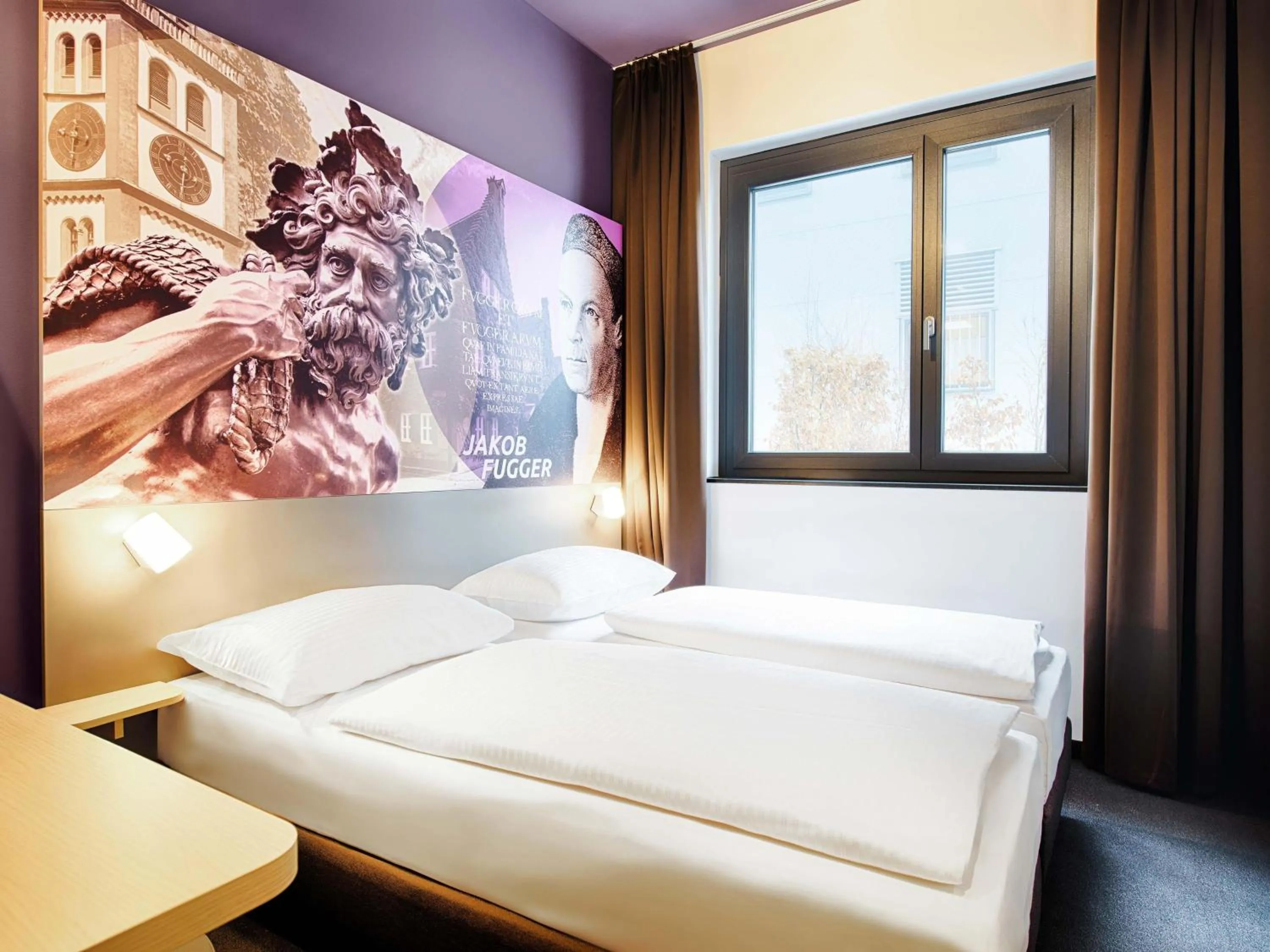 Photo of the whole room, Bed in B&B Hotel Augsburg-West