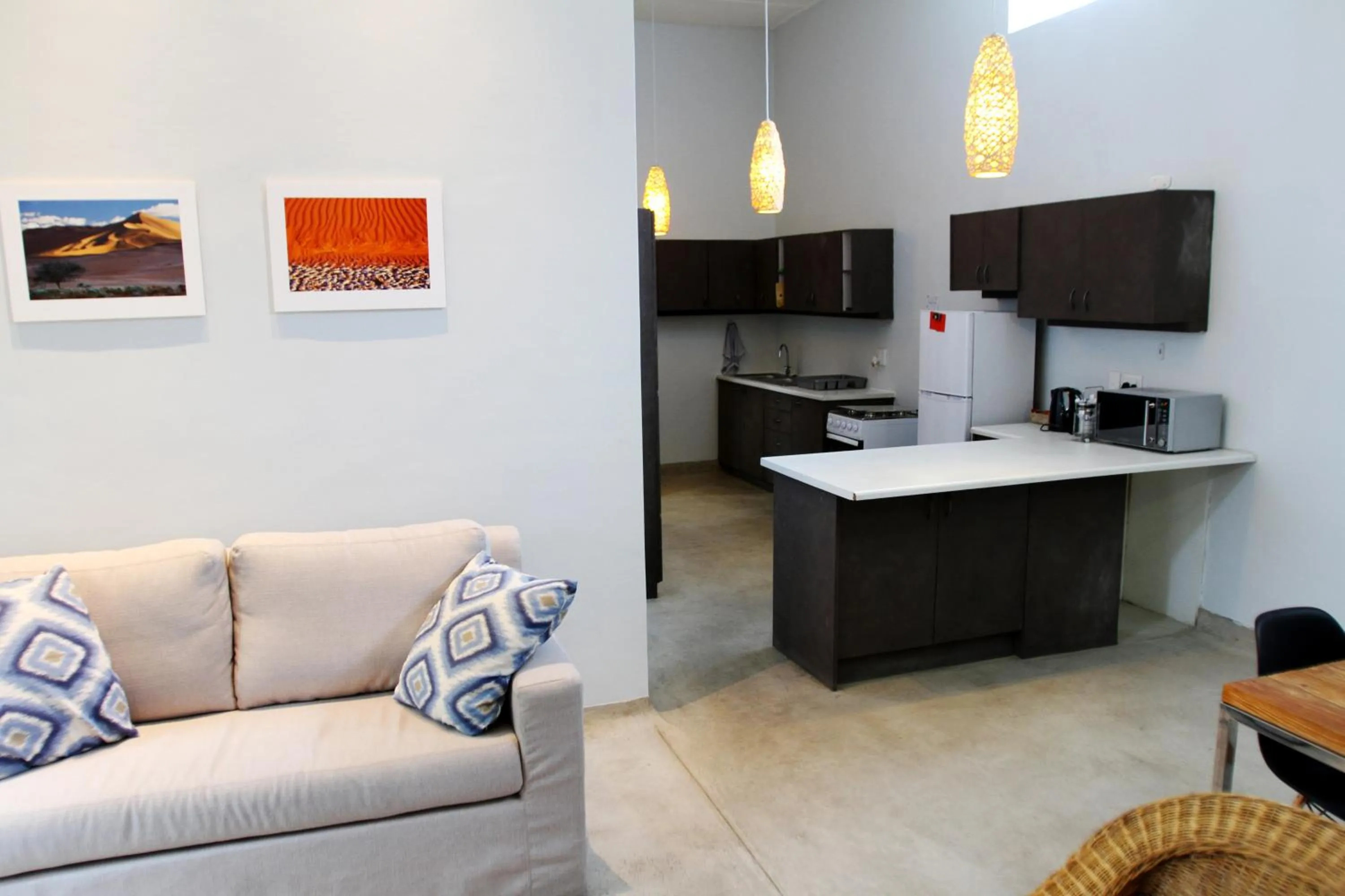 Kitchen or kitchenette in The Olive Exclusive All-Suite Hotel