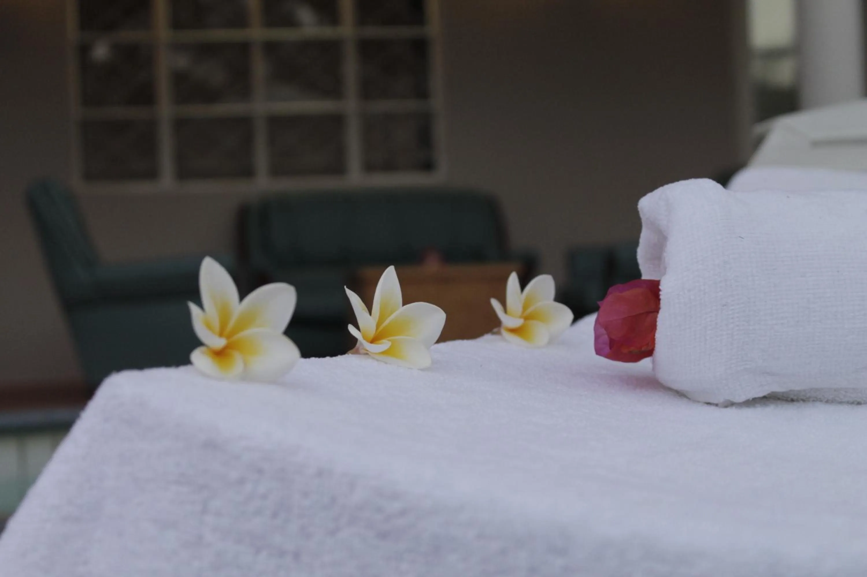 Decorative detail, Bed in Eden Villa
