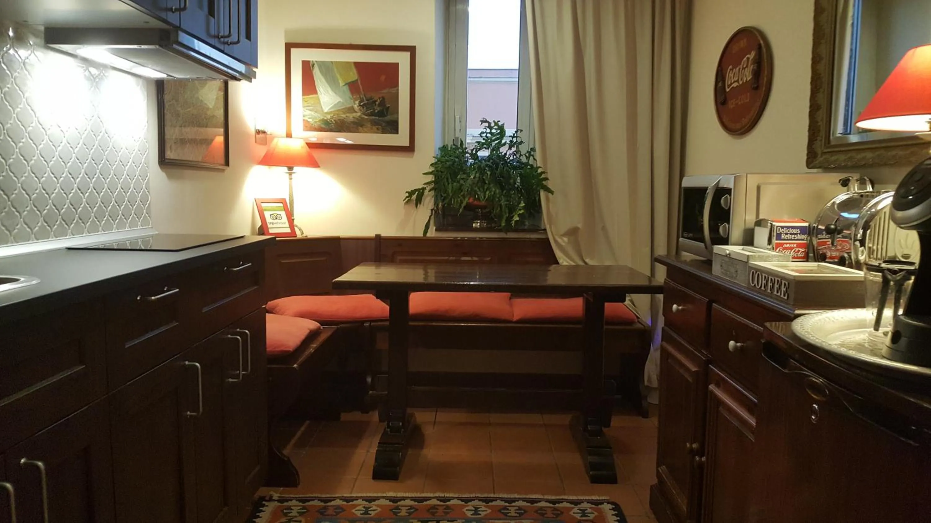 Kitchen or kitchenette in Bed & Breakfast A Casa di Lia a Roma