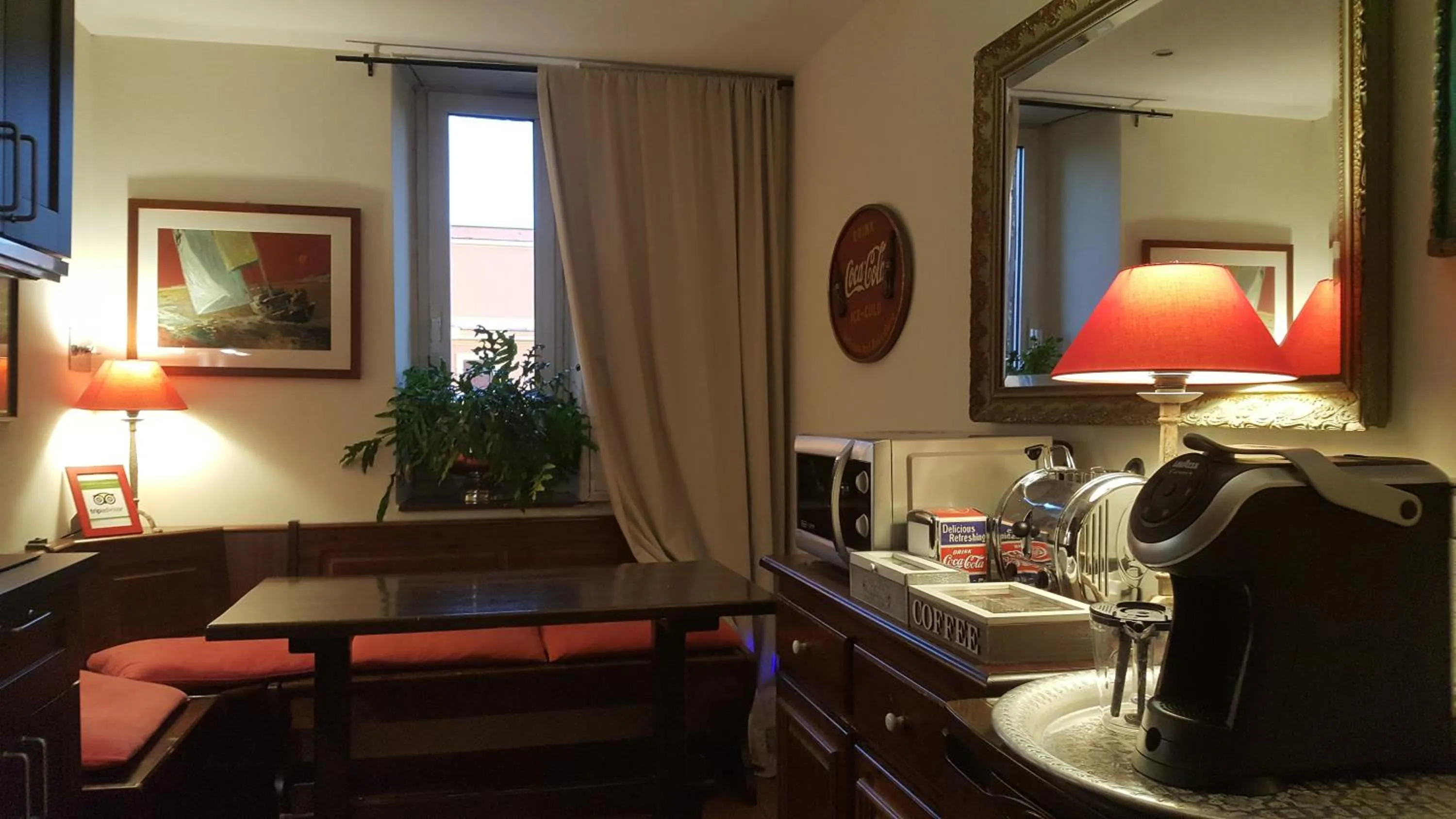 Kitchen or kitchenette in Bed & Breakfast A Casa di Lia a Roma