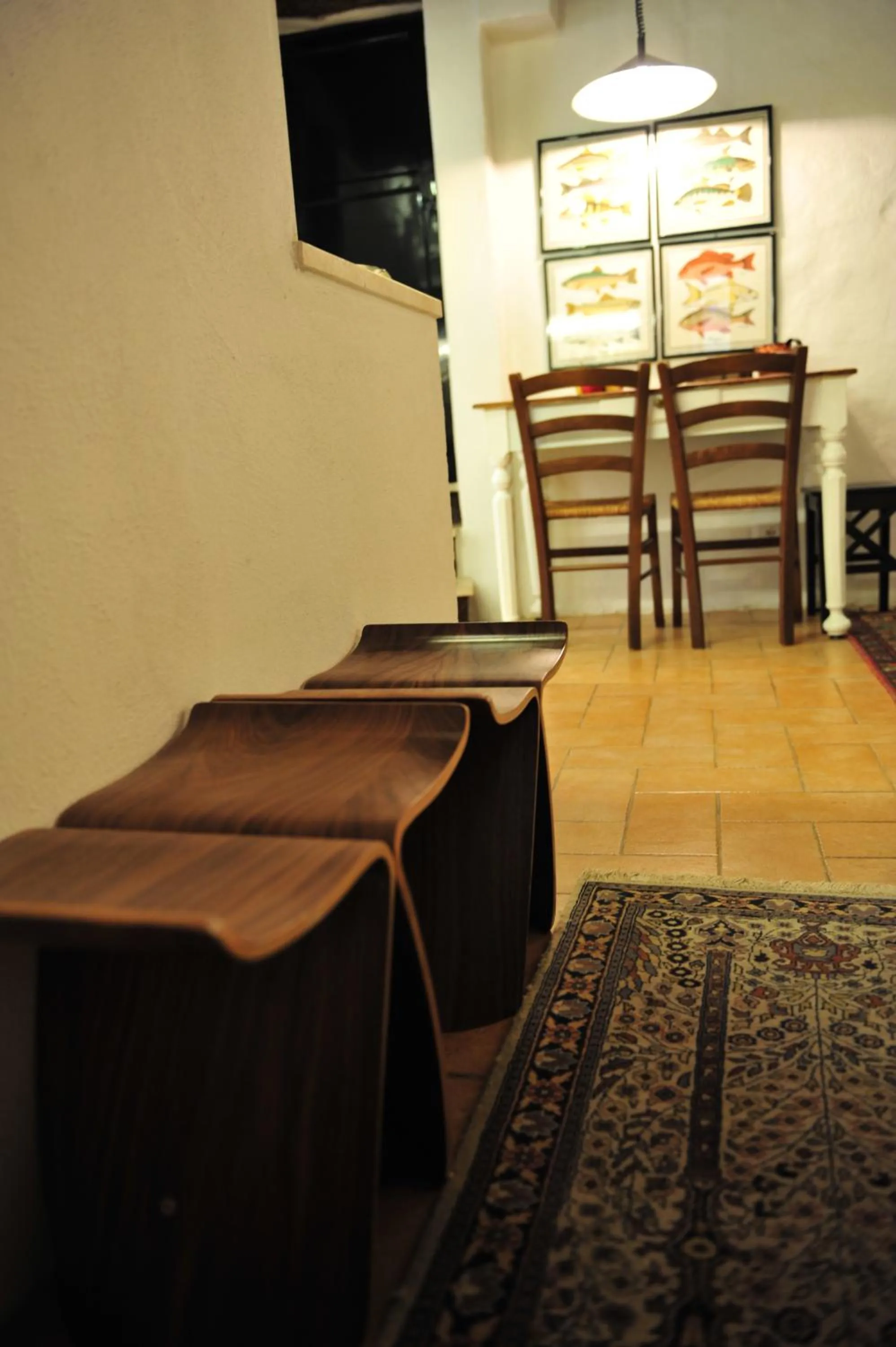 Decorative detail in Casa Messi