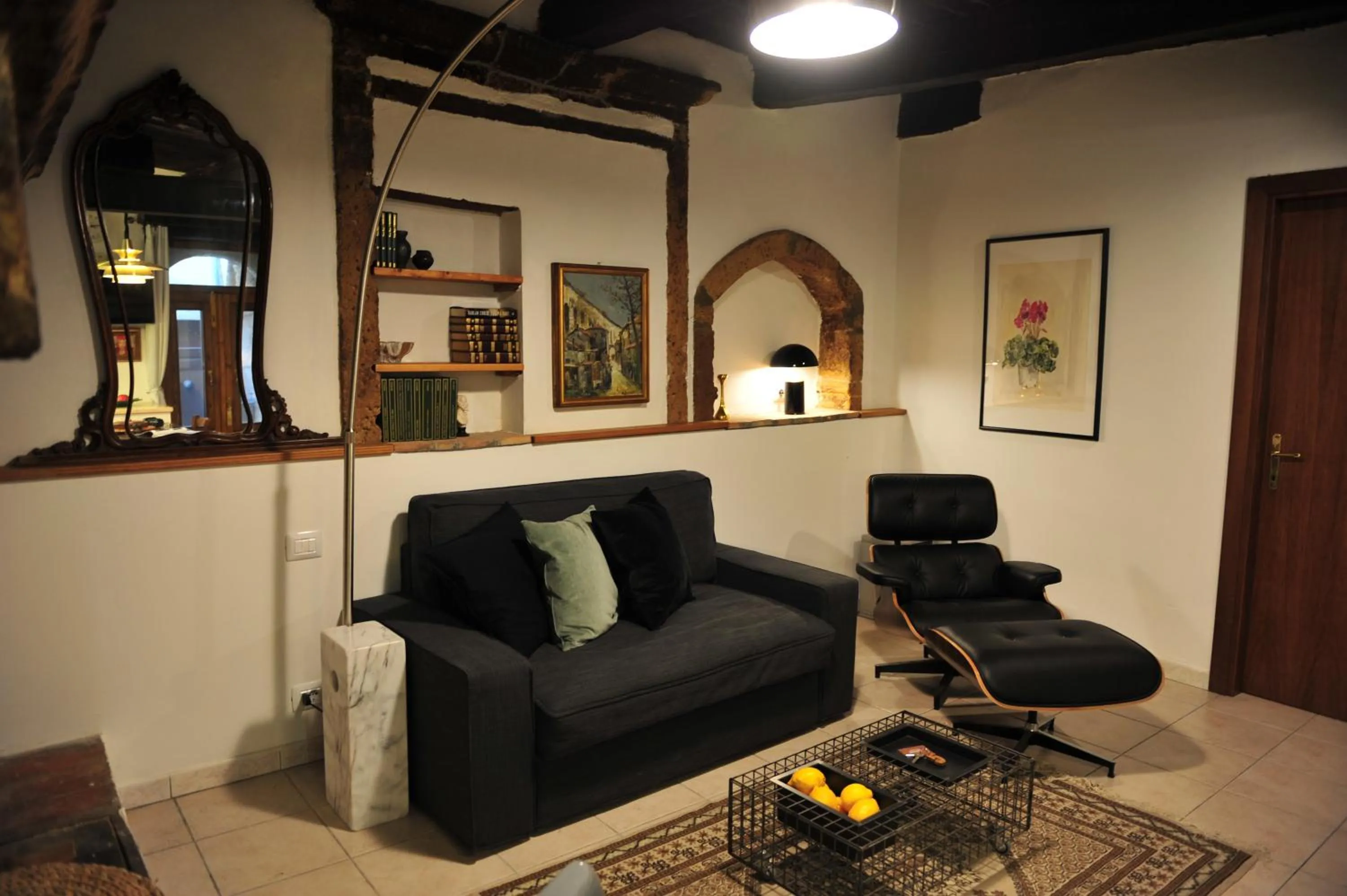 Seating area in Casa Messi