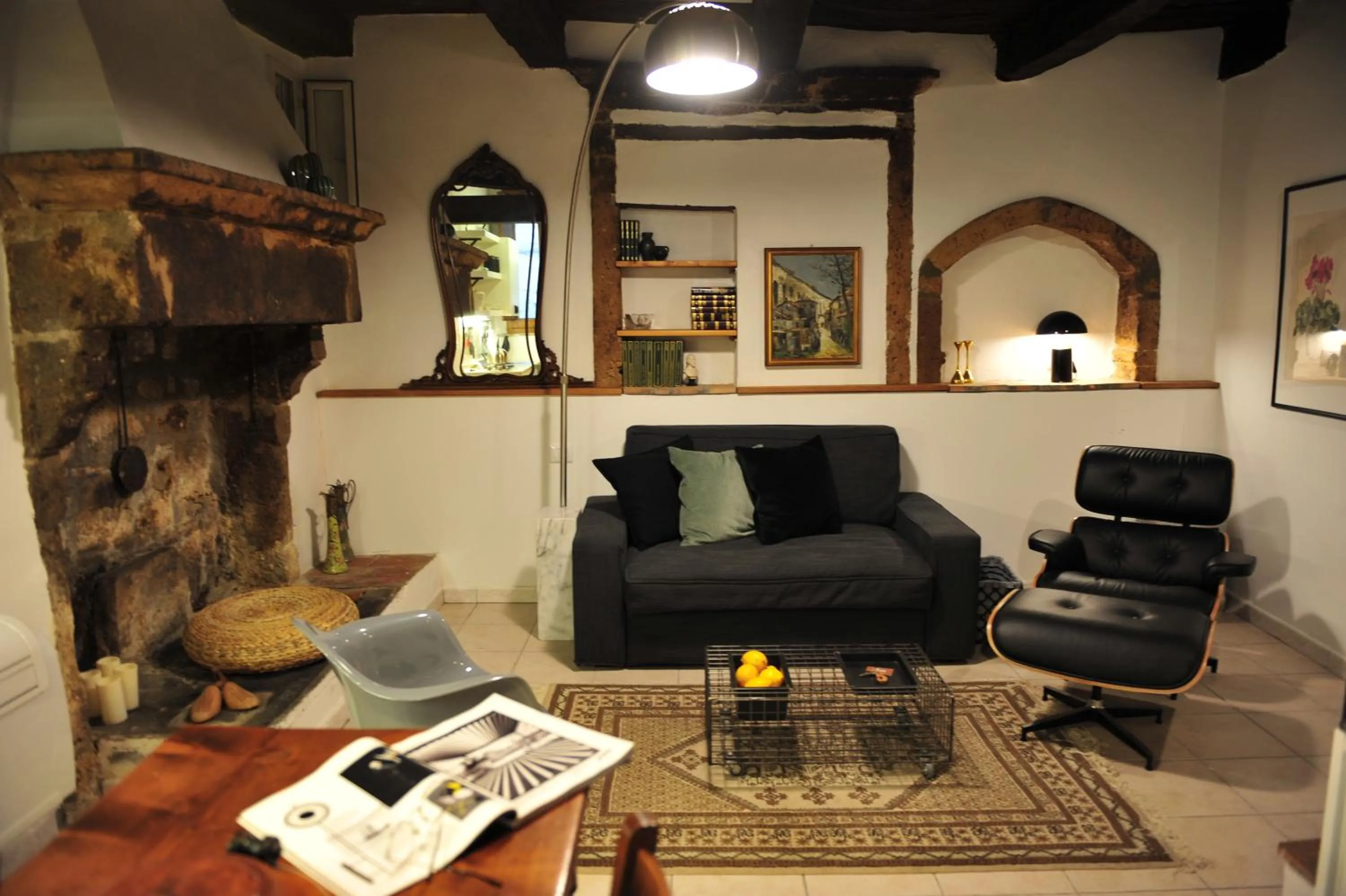 Seating area in Casa Messi