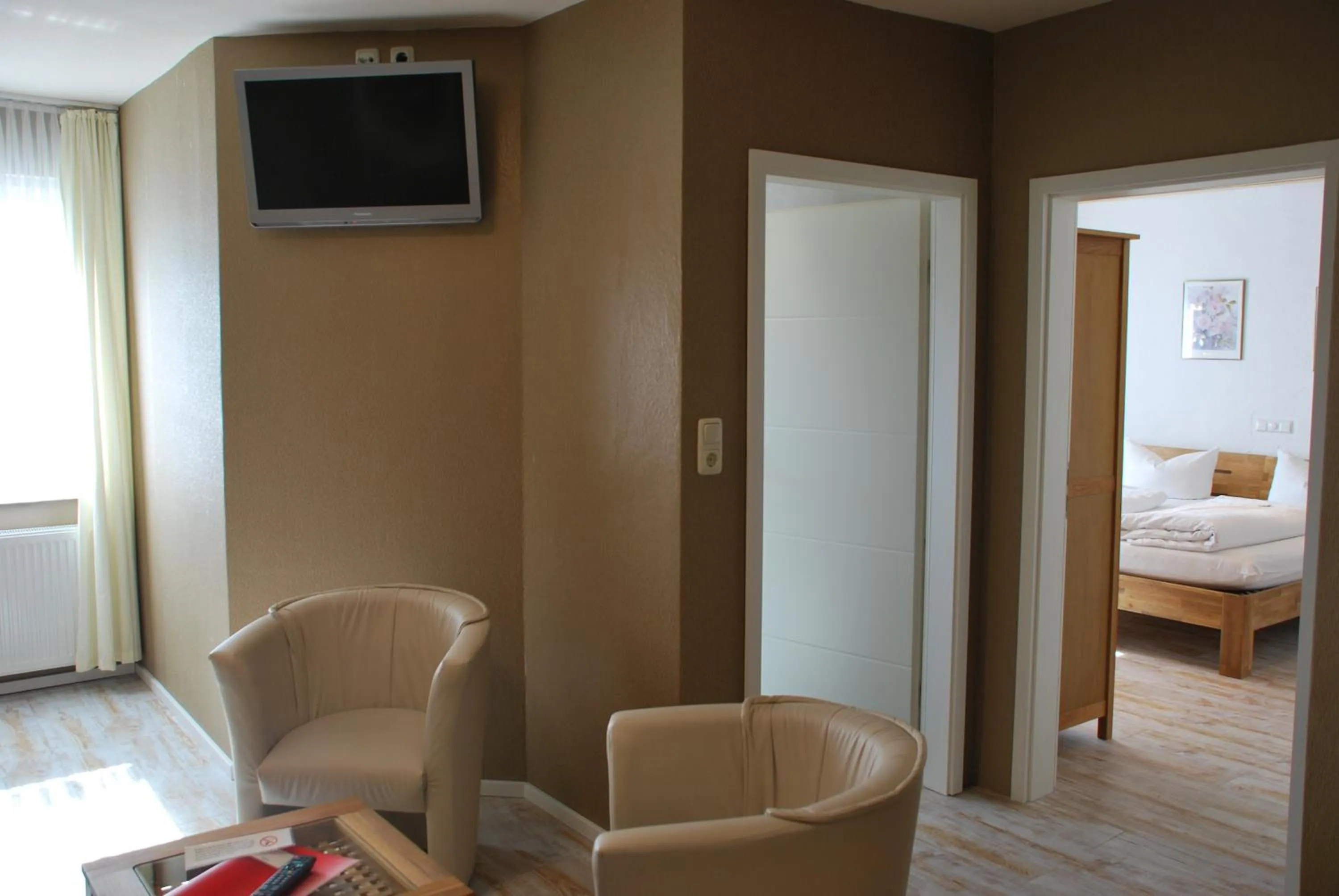 Living room, Bed in Sonneneck