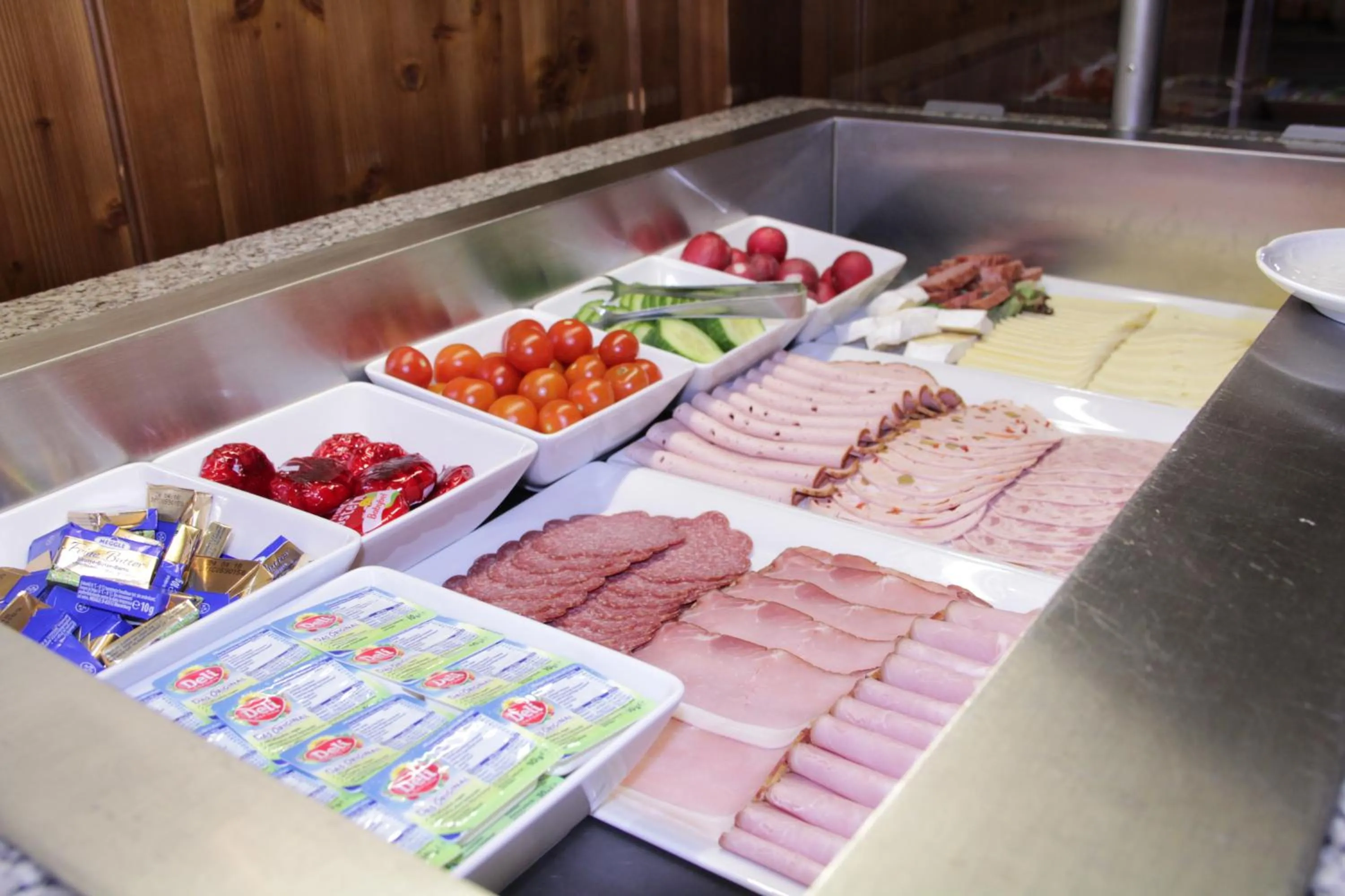 Buffet breakfast in Hotel-Gasthof-Kohlmeier