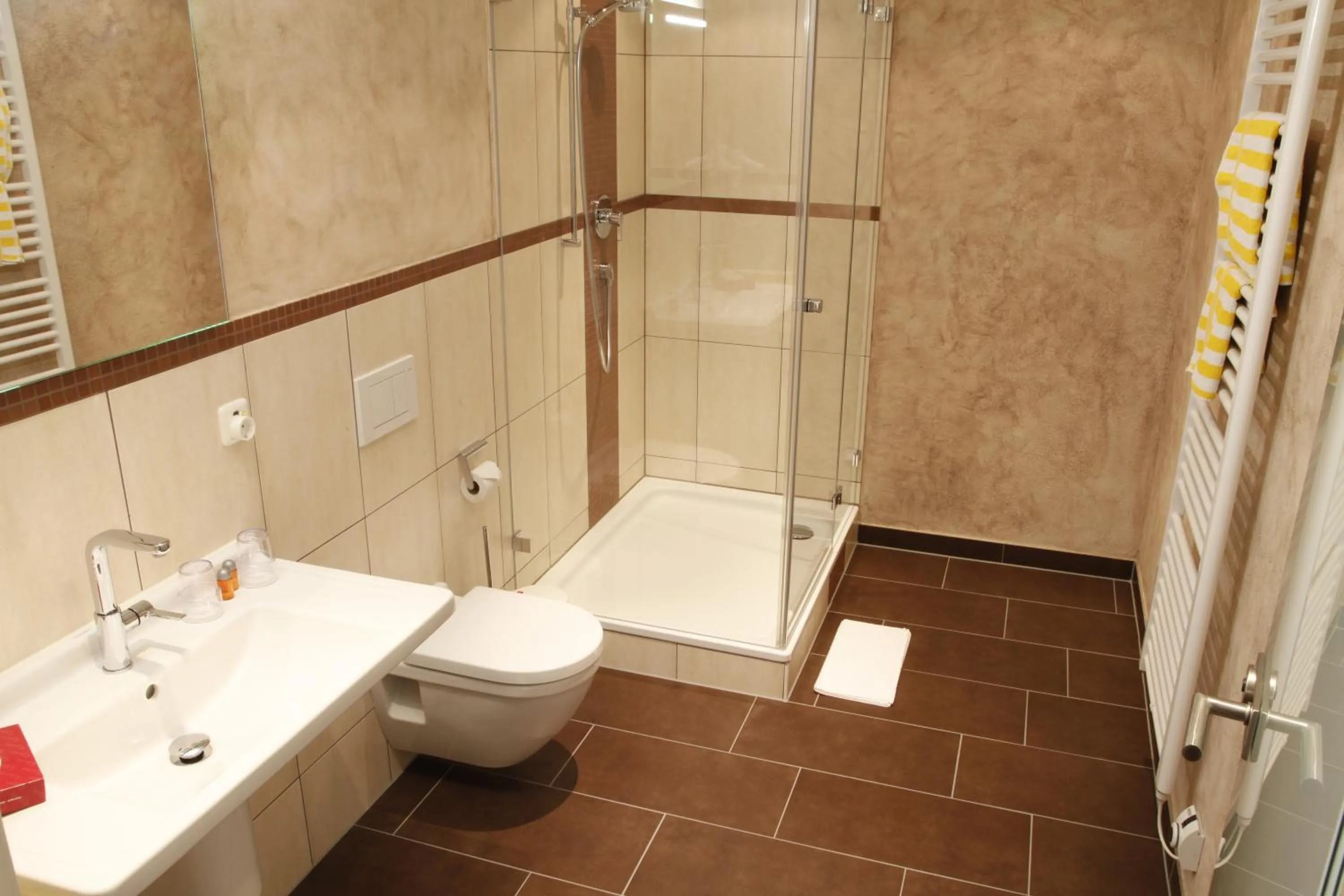 Bathroom in Hotel-Gasthof-Kohlmeier