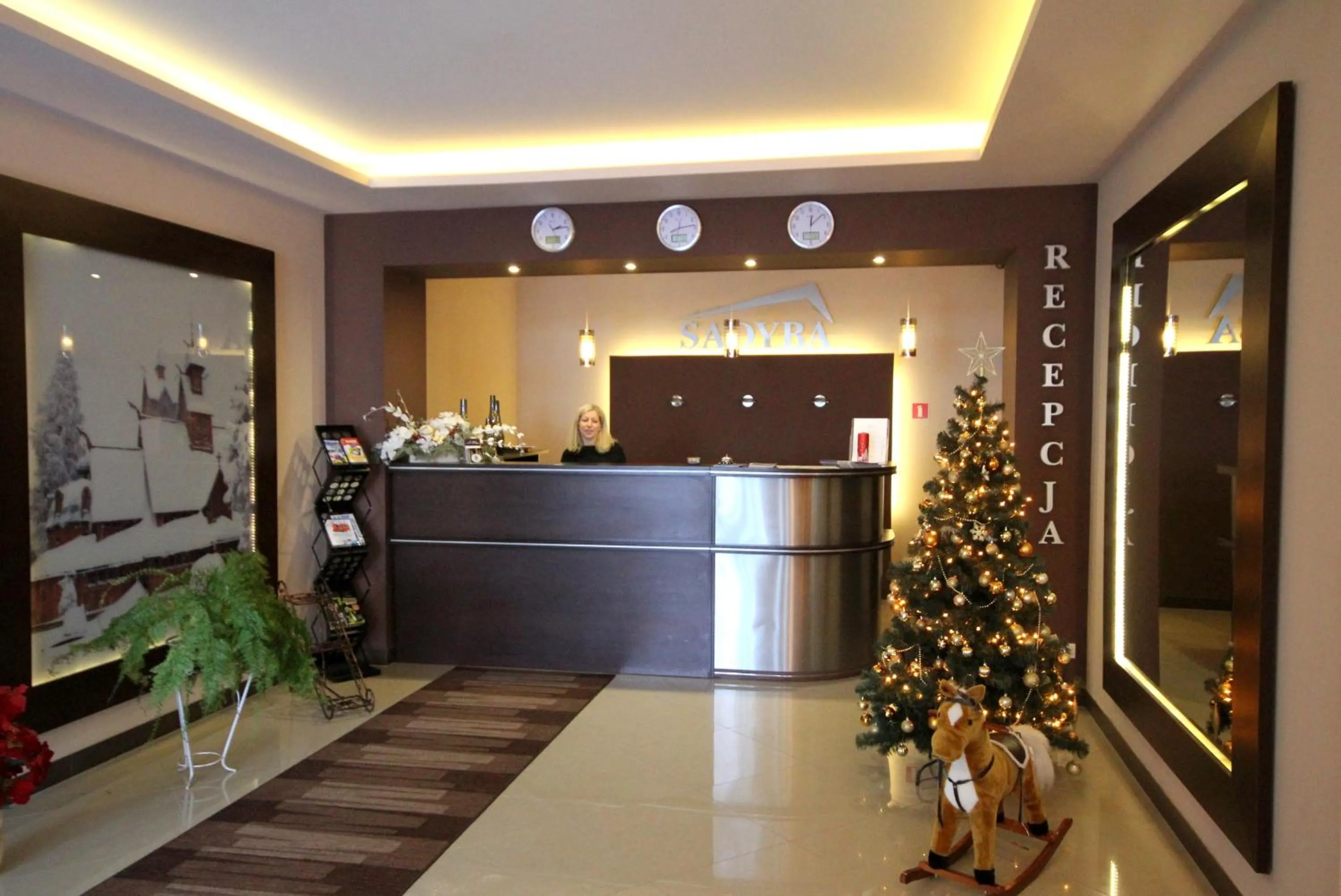 Lobby or reception in Sadyba SPA