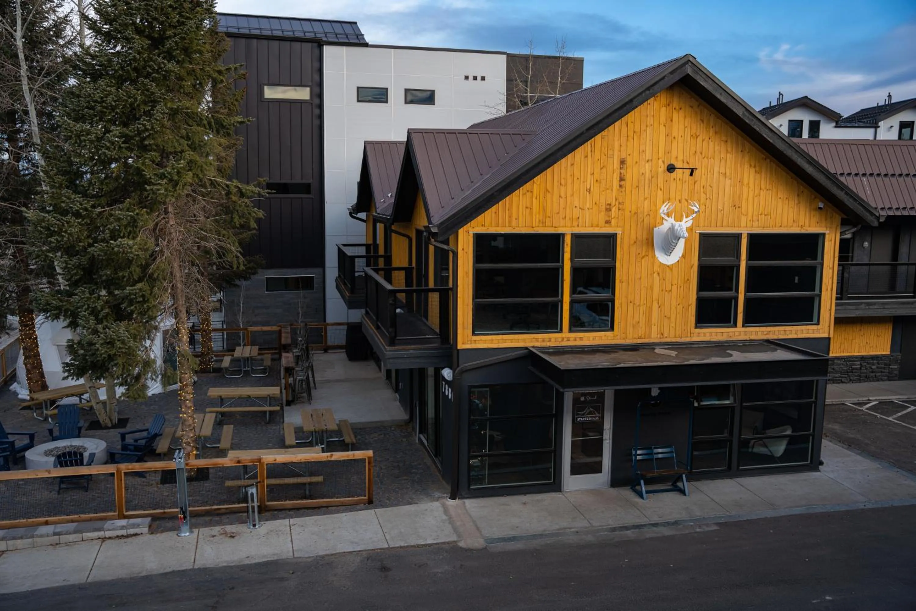Property building in Gravity Haus Winter Park