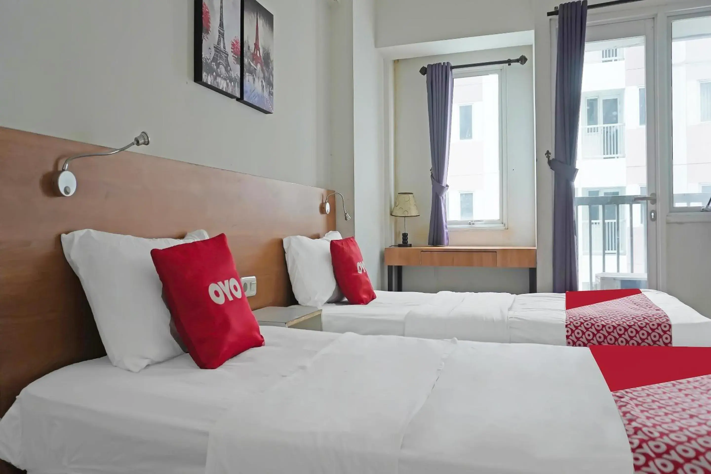 Economy Twin Room in Hotel O Gkitroom Economy Twin Room in Hotel O Gkitroom