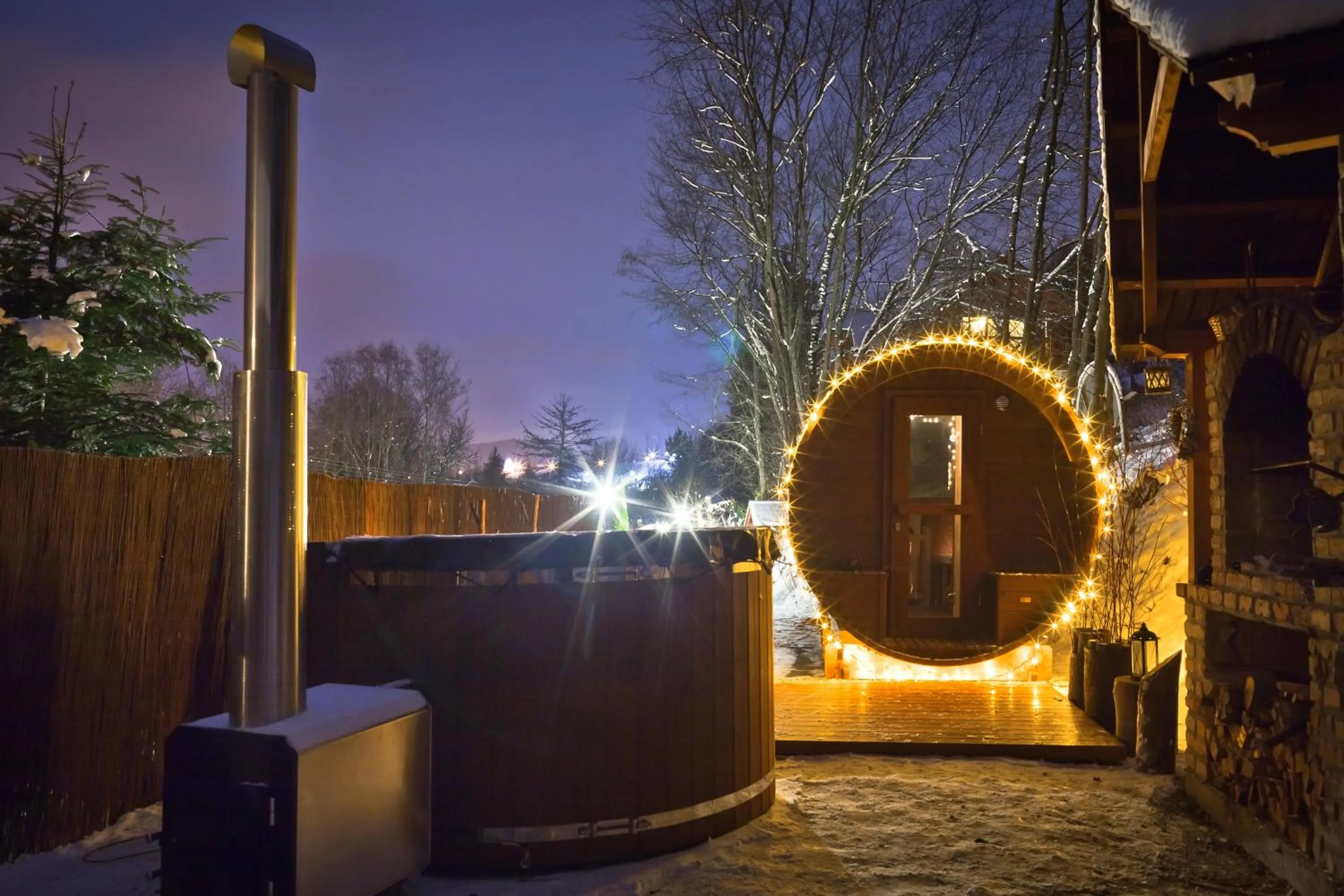 Hot Tub in Willa Trela
