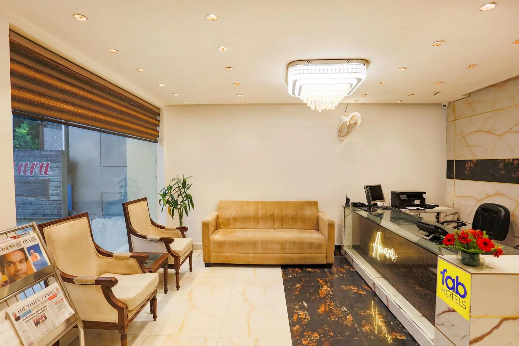 Lobby or reception in Via Heaven In