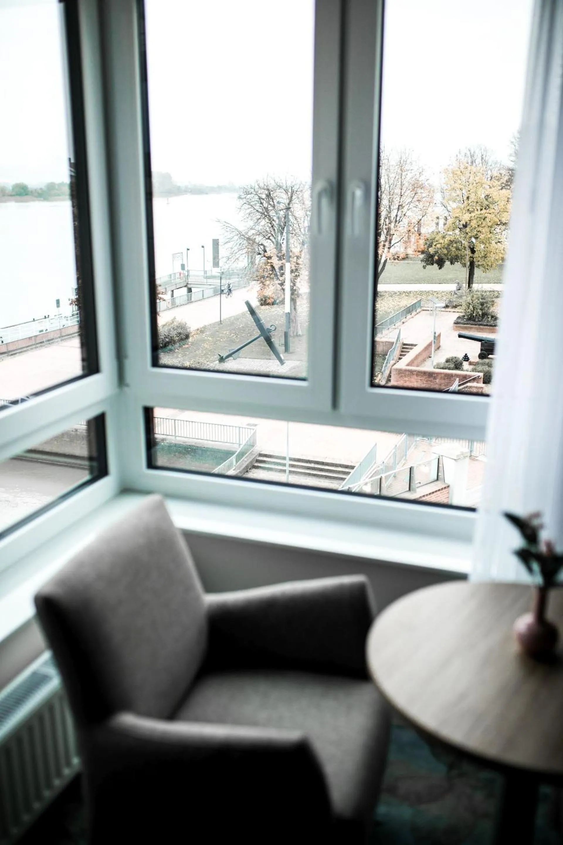 River view in Wiechmanns Weserhotel