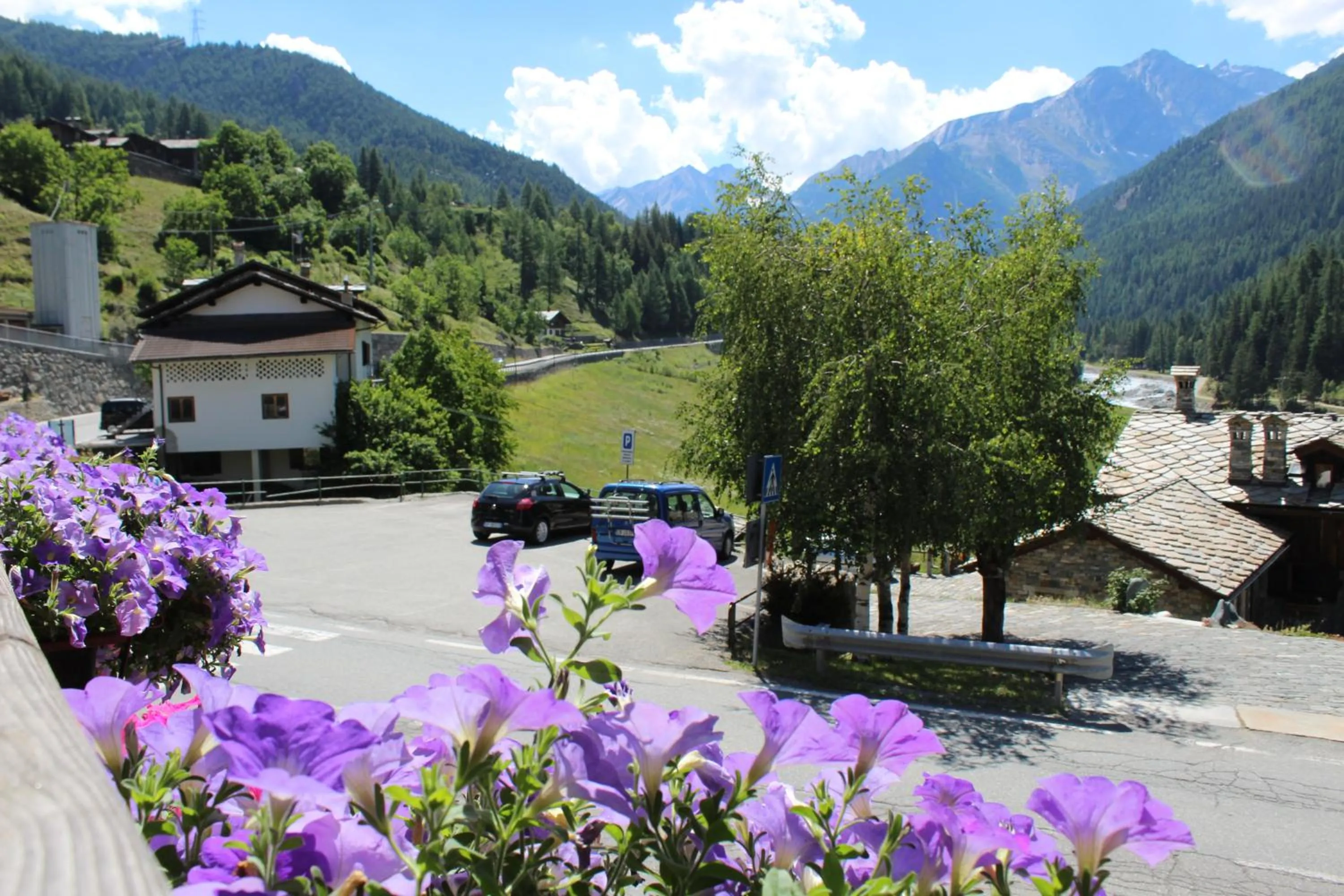 Mountain view in Residence Pavou