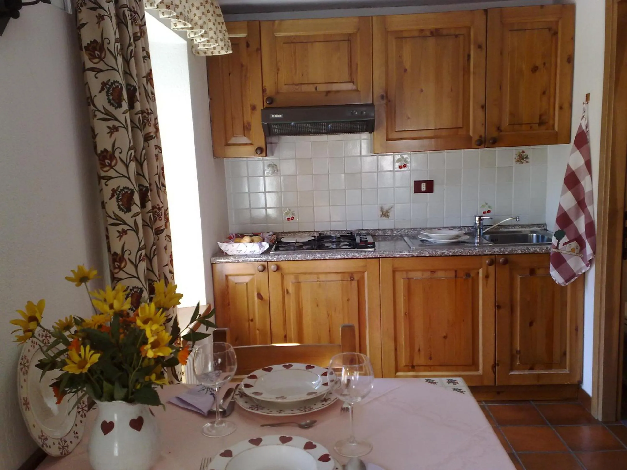 Dining area in Residence Pavou