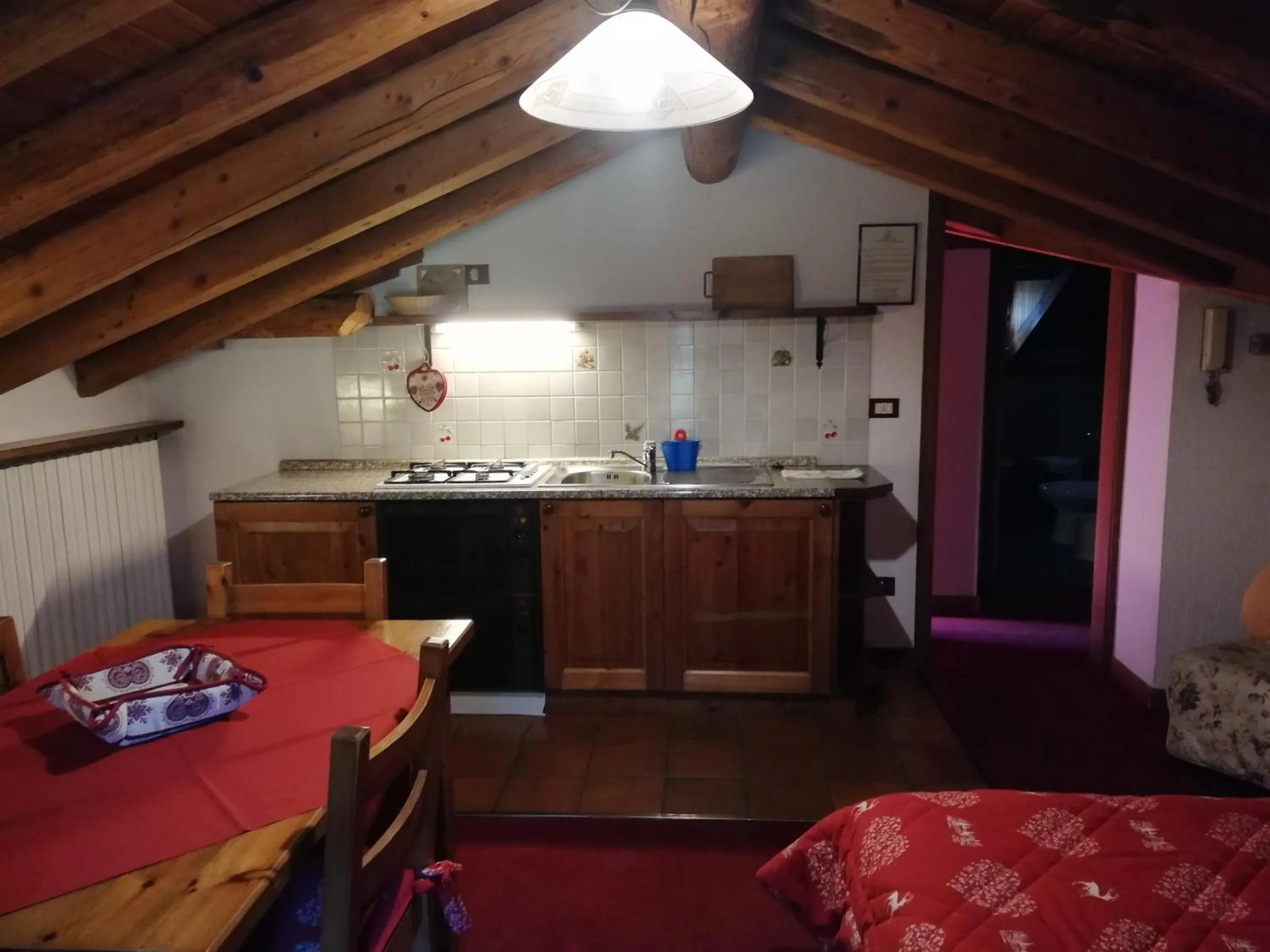 Kitchen or kitchenette in Residence Pavou