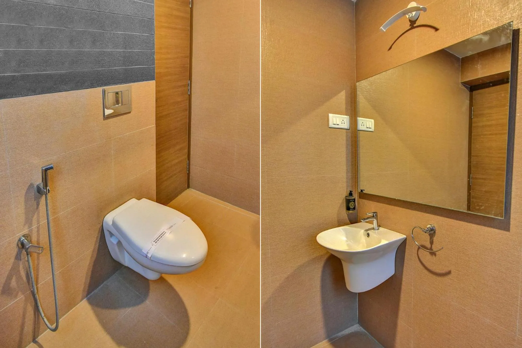 Toilet in FabHotel Nestlay Rooms Airport - Nr Chennai International Airport