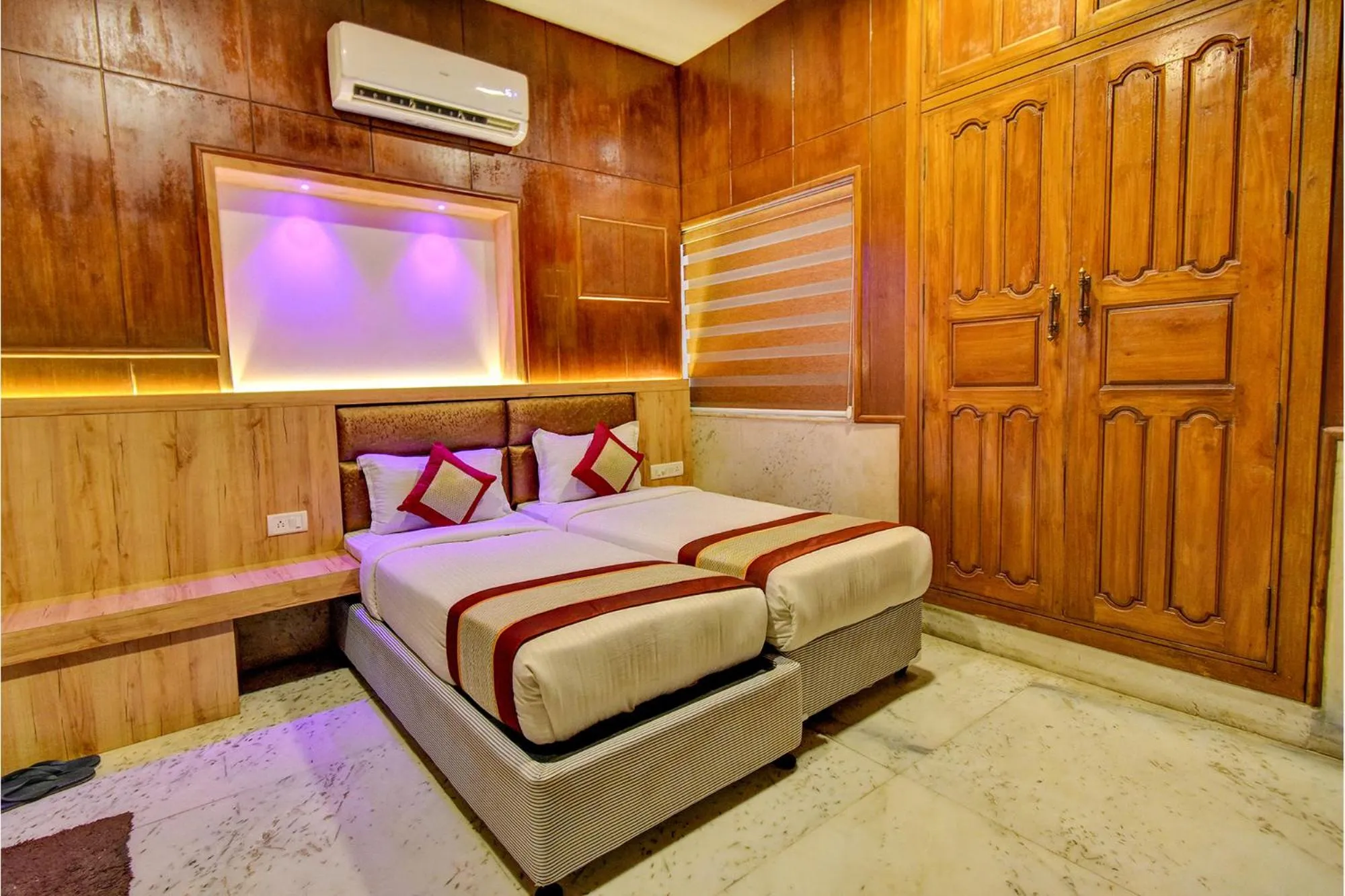 Bedroom, Bed in FabHotel Nestlay Rooms Airport - Nr Chennai International Airport