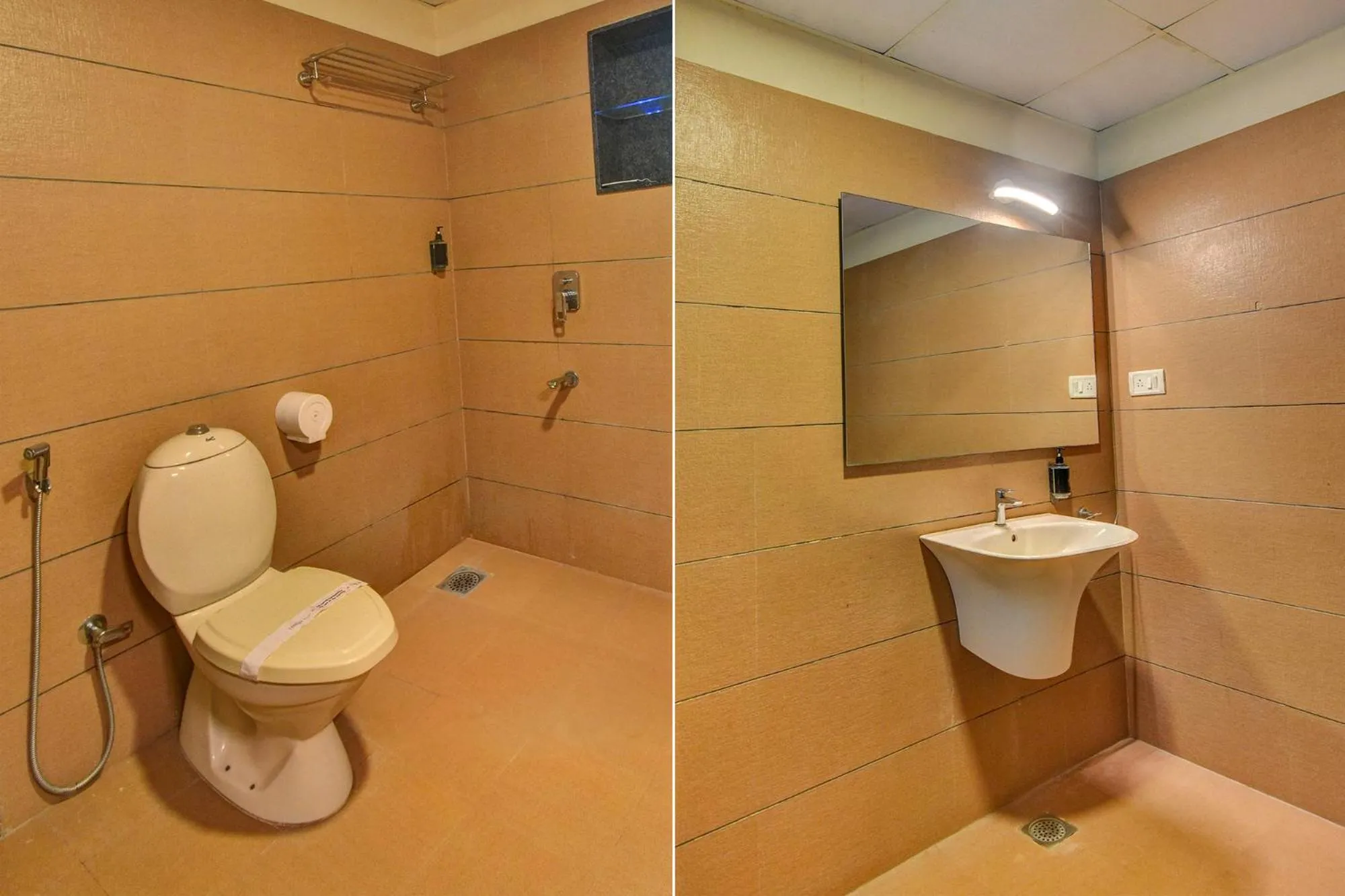 Toilet in FabHotel Nestlay Rooms Airport - Nr Chennai International Airport