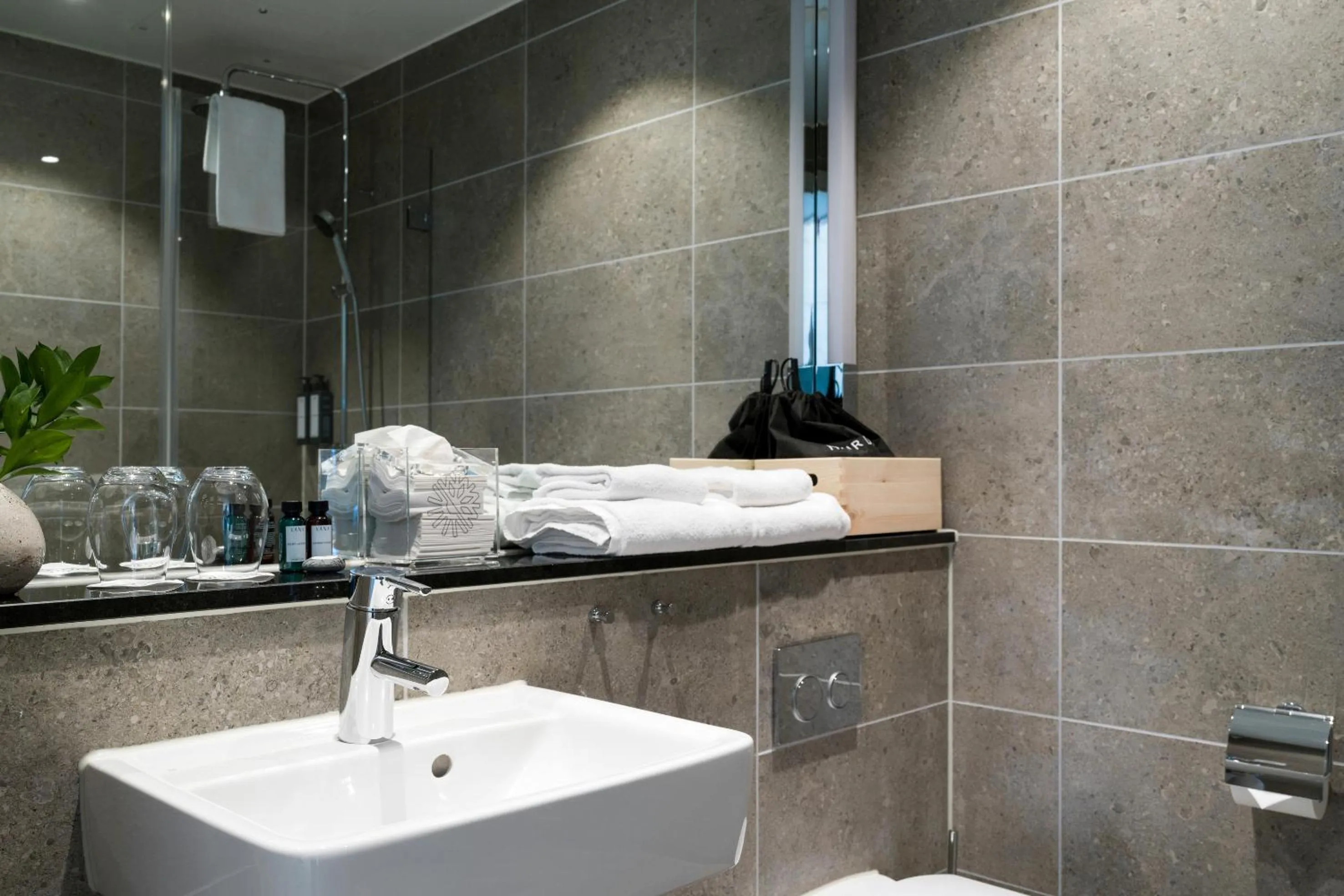 Bathroom in The Wood Hotel by Elite