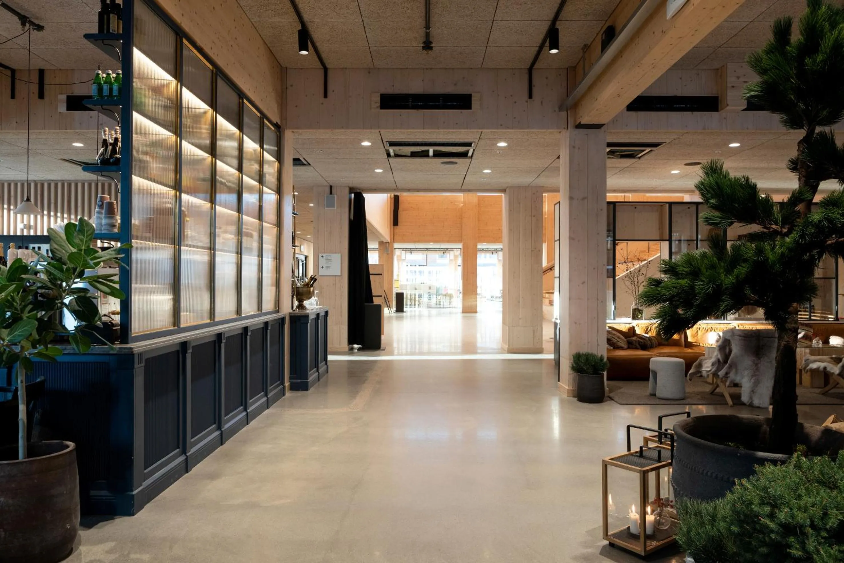 Lobby or reception in The Wood Hotel by Elite