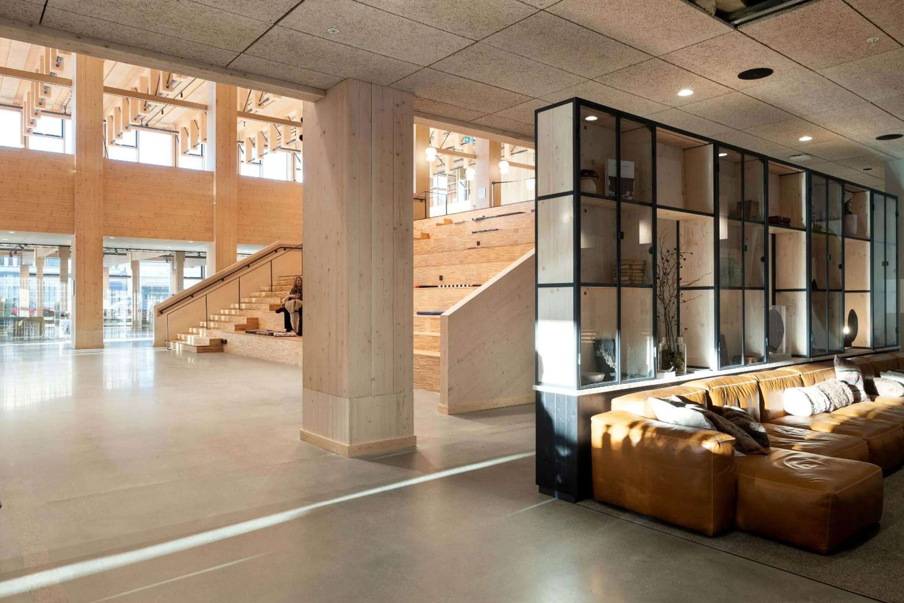 Lobby or reception in The Wood Hotel by Elite