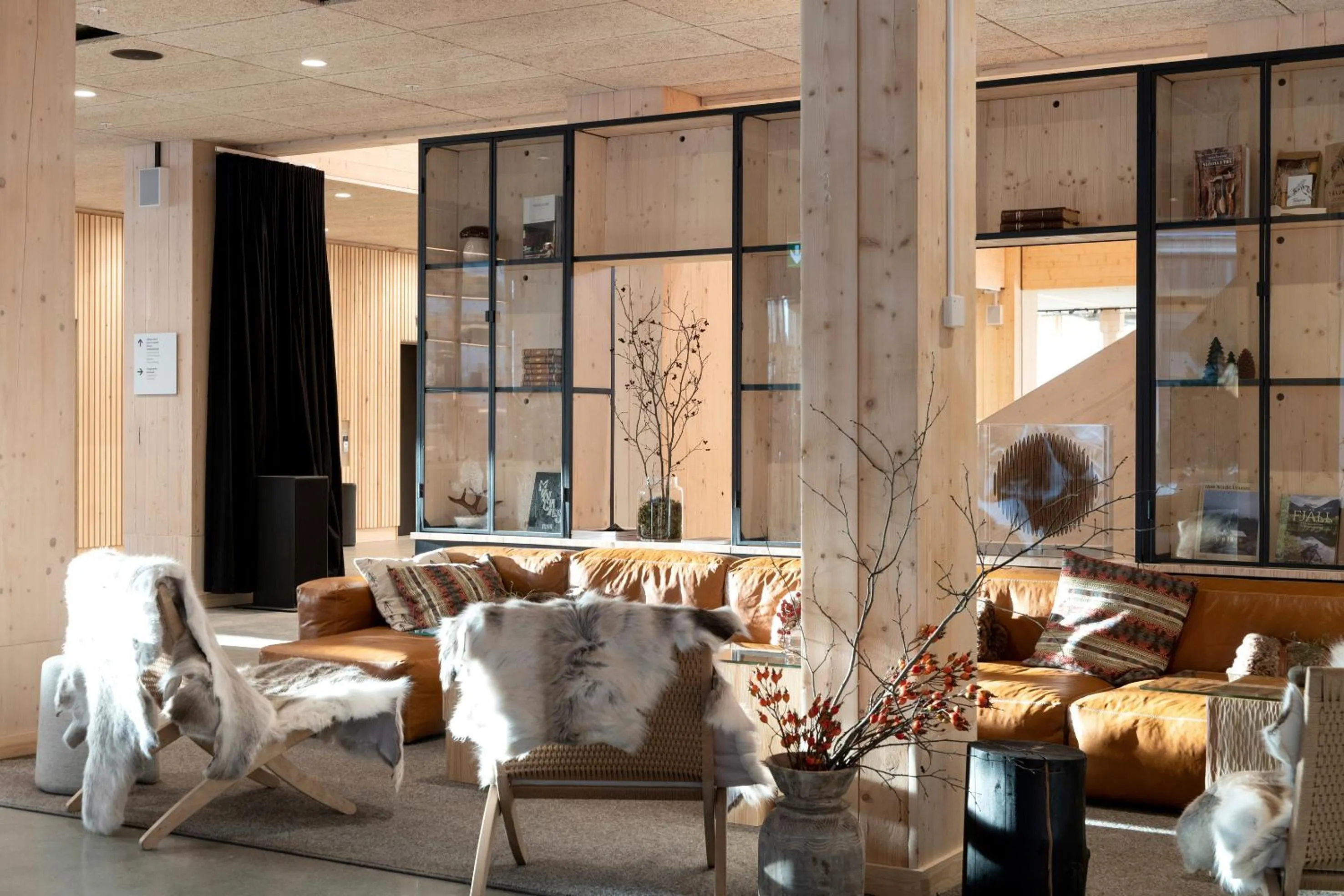 Lobby or reception in The Wood Hotel by Elite