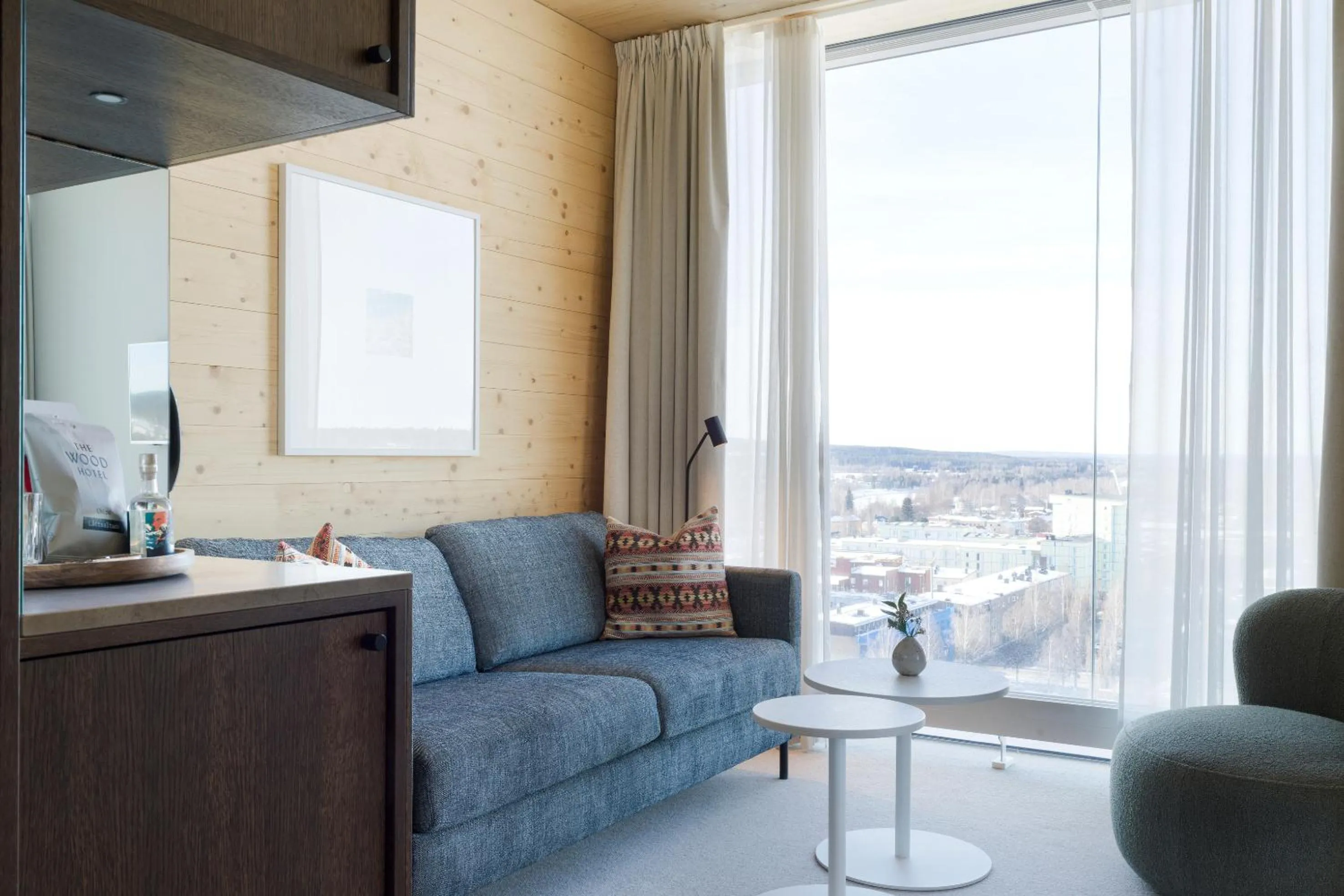 Bed in The Wood Hotel by Elite