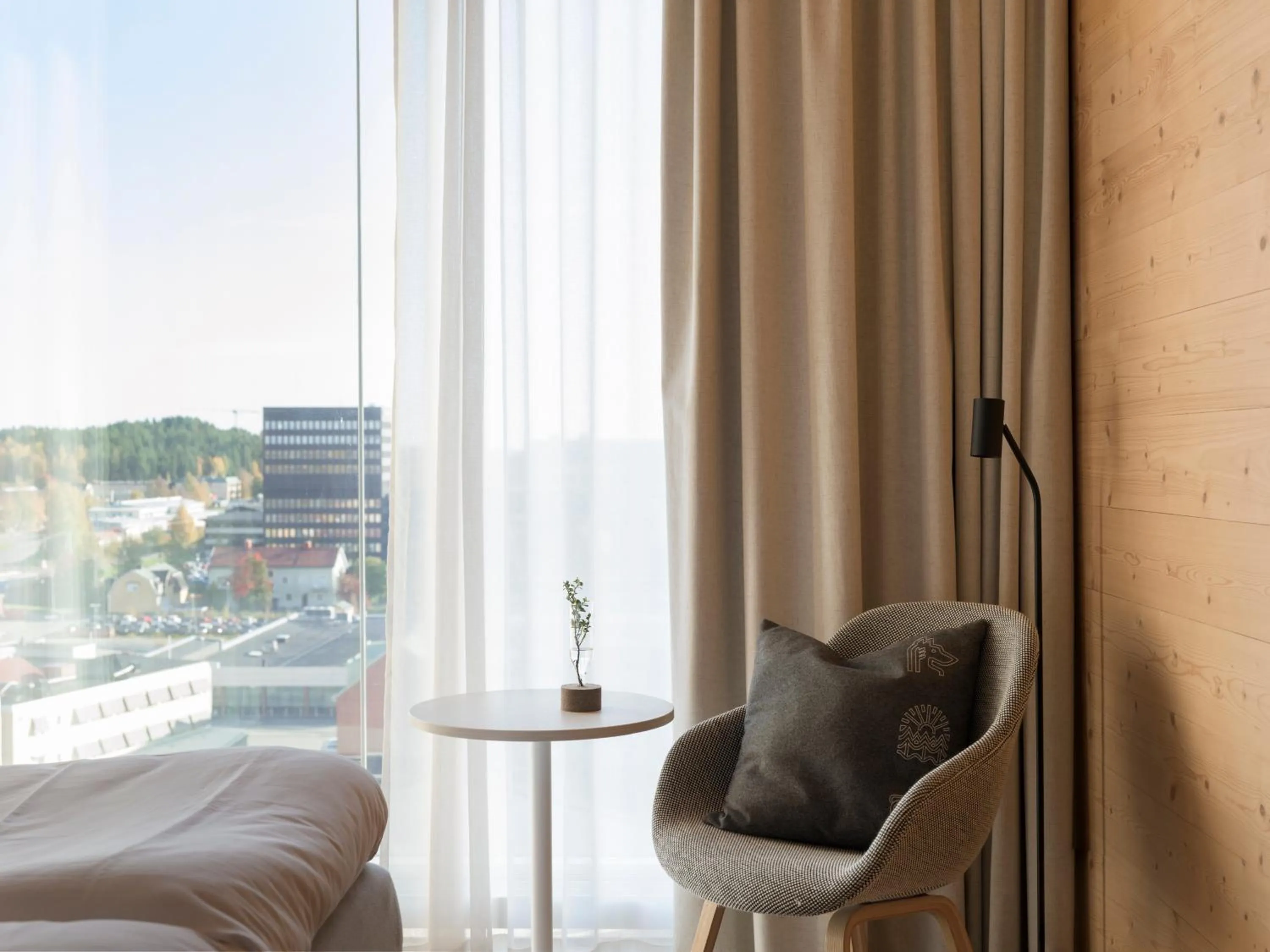 Bedroom, Bed in The Wood Hotel by Elite