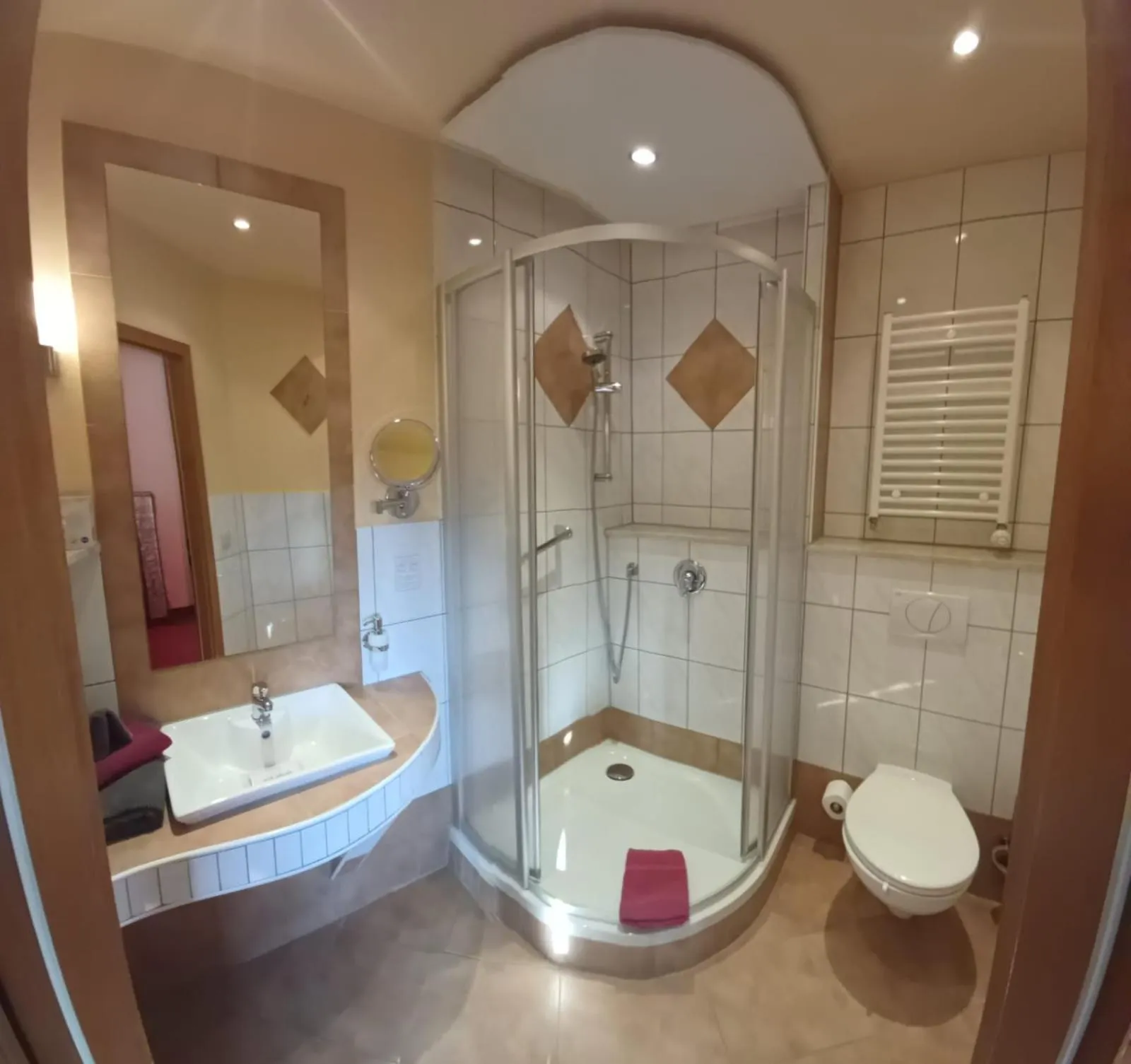 Shower in Landhotel Thürmchen