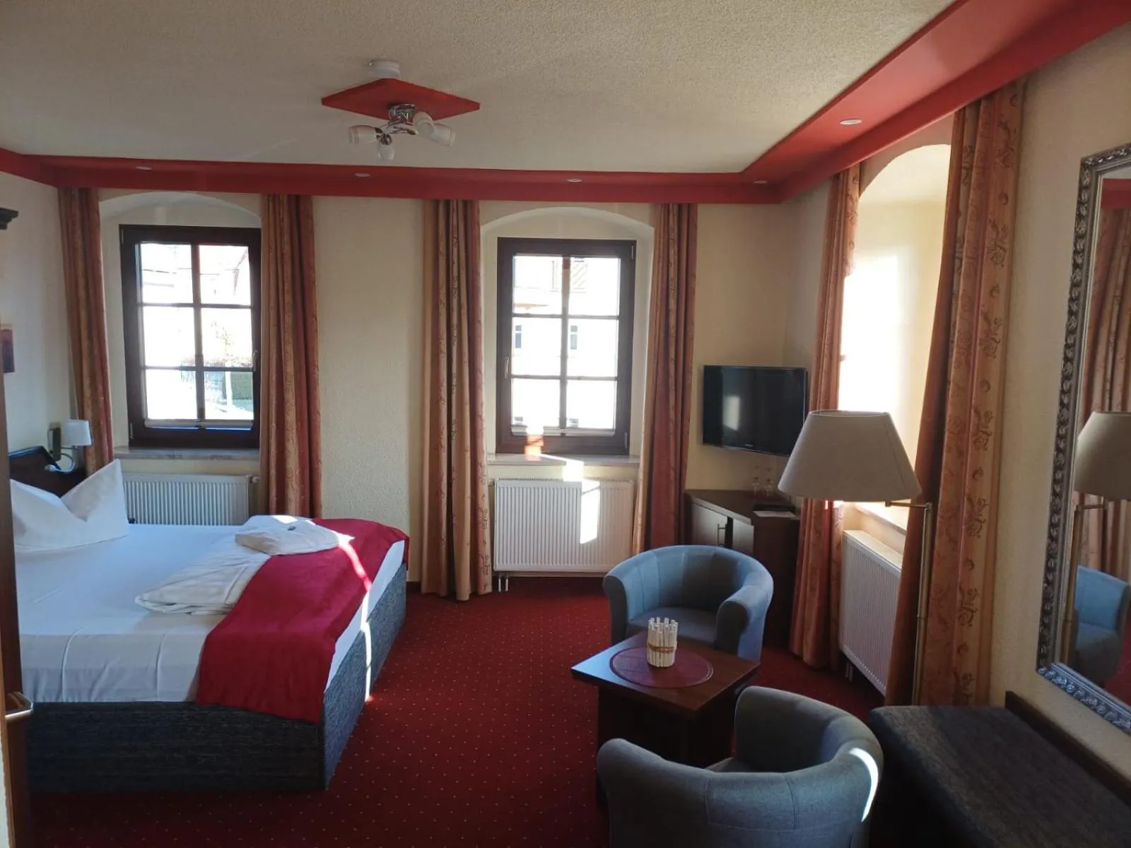 Bed in Landhotel Thürmchen