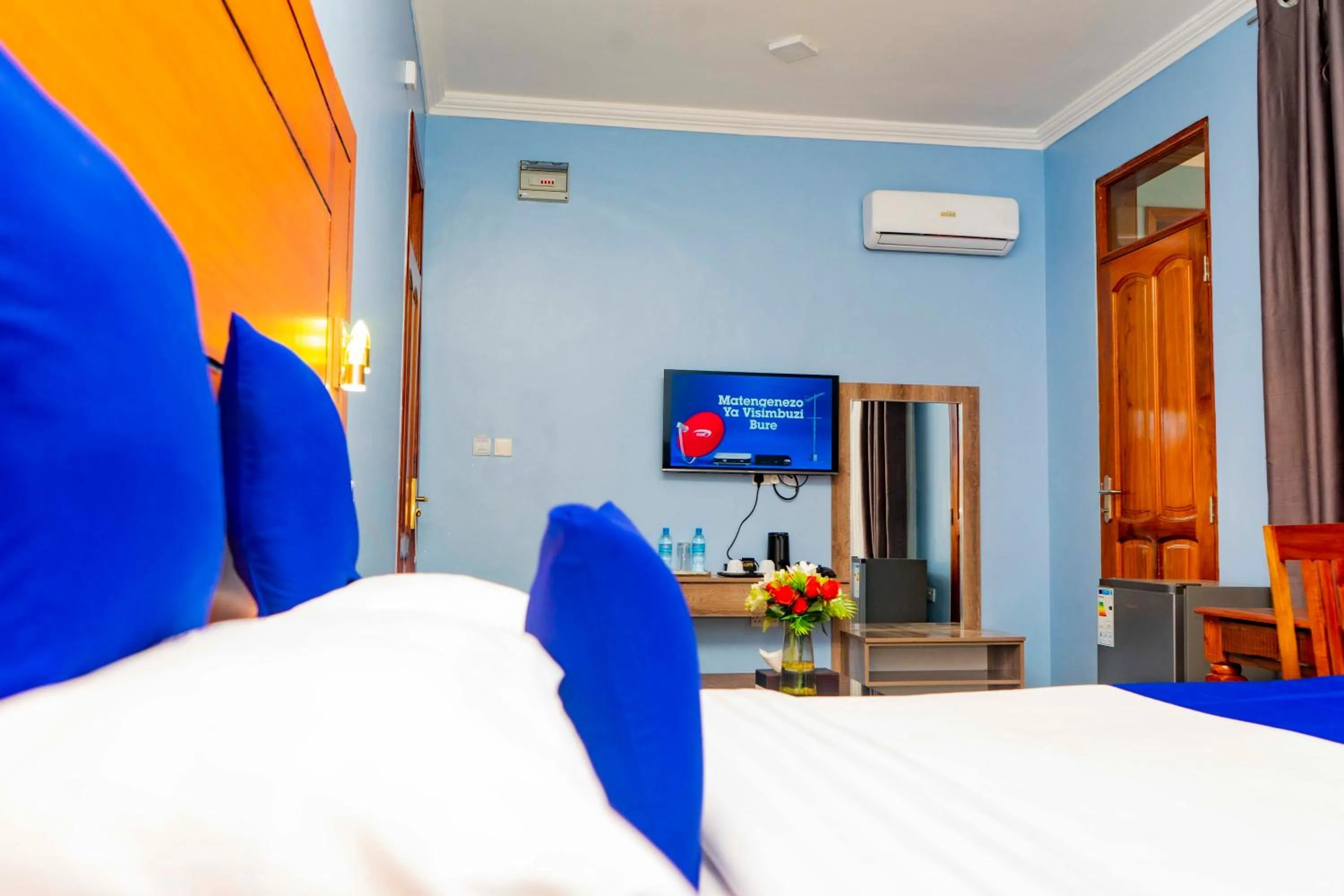 Bed in La Stanar Hotel