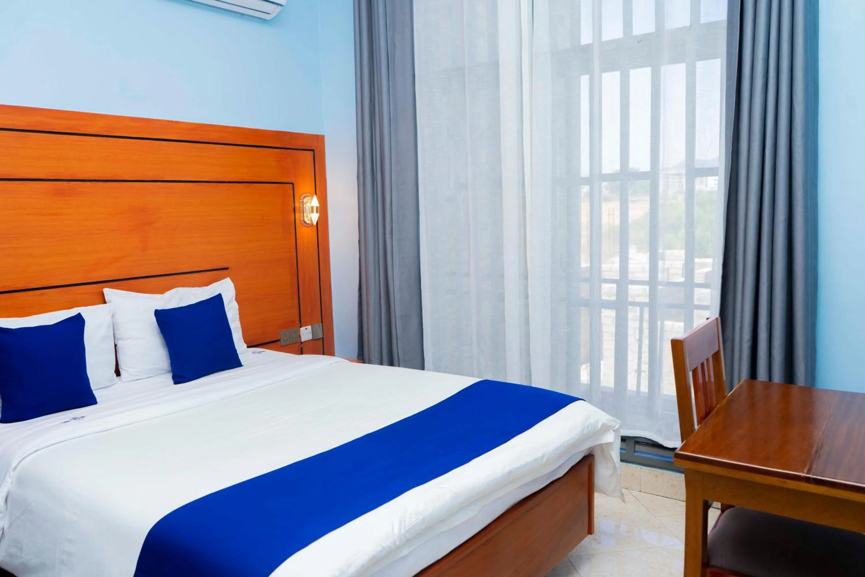 Bed in La Stanar Hotel