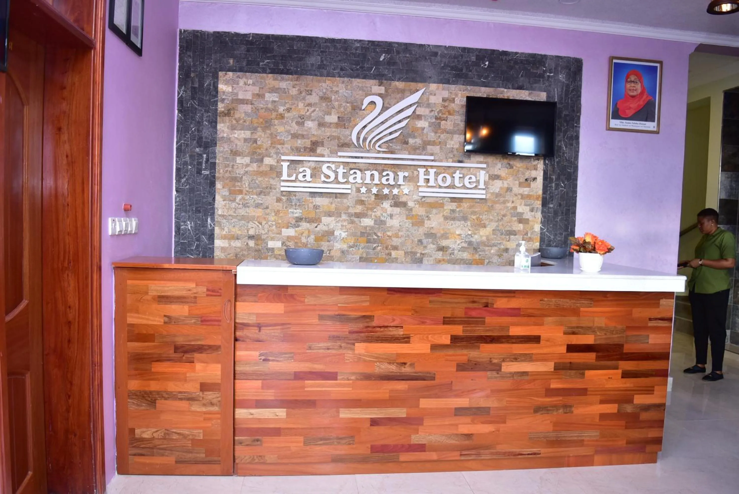 Lobby or reception in La Stanar Hotel